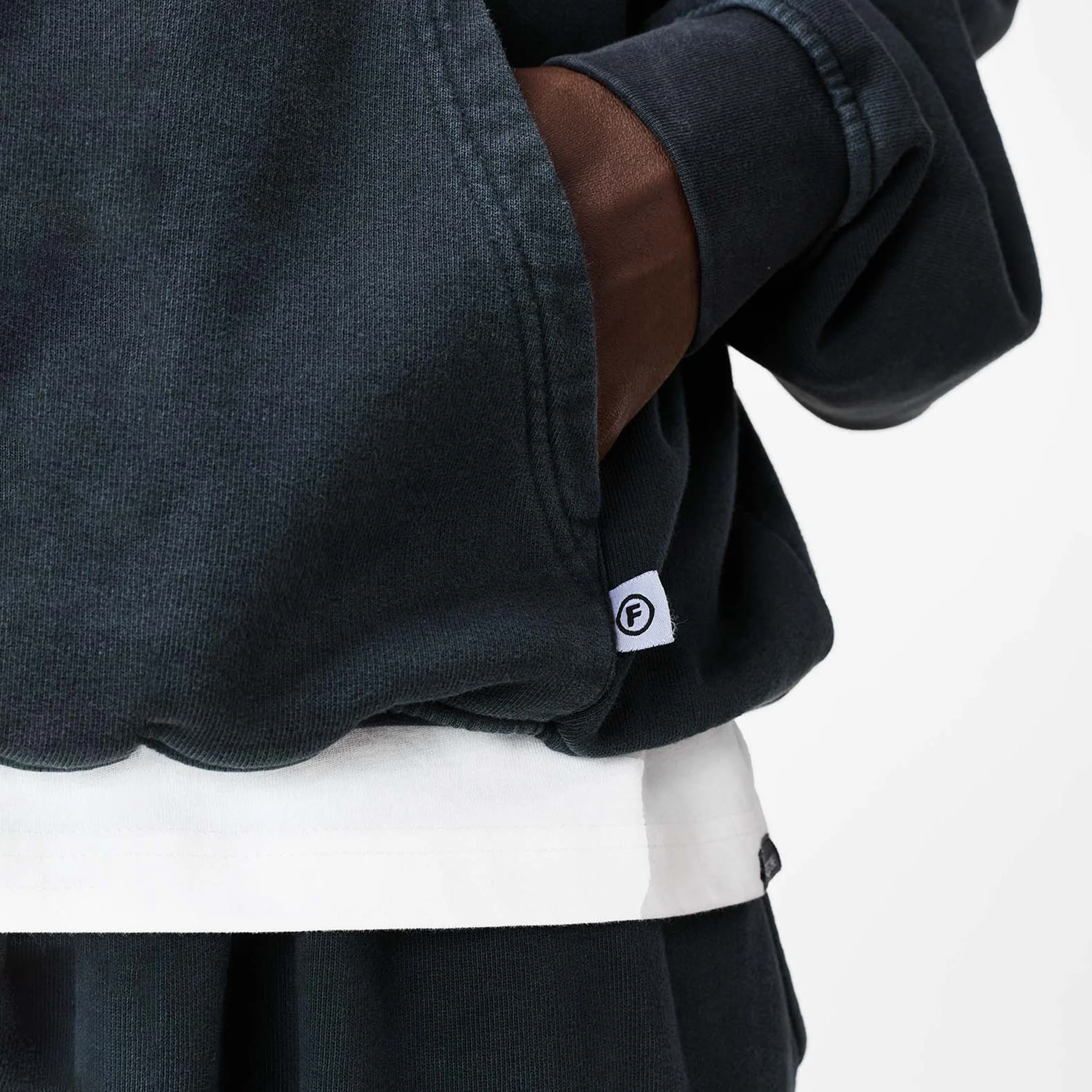 Blackletter Hoodie | Washed Black - Image 6