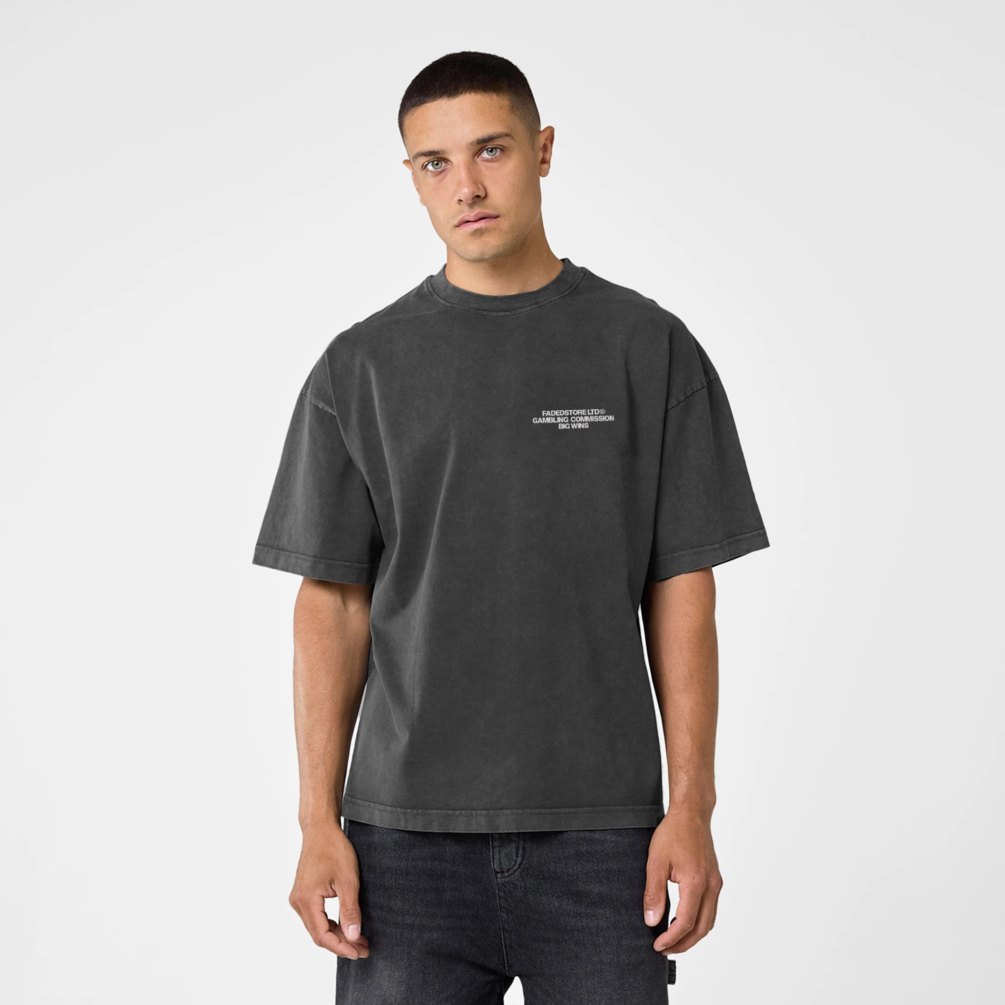 Big Wins T-Shirt | Black Wash - Image 5