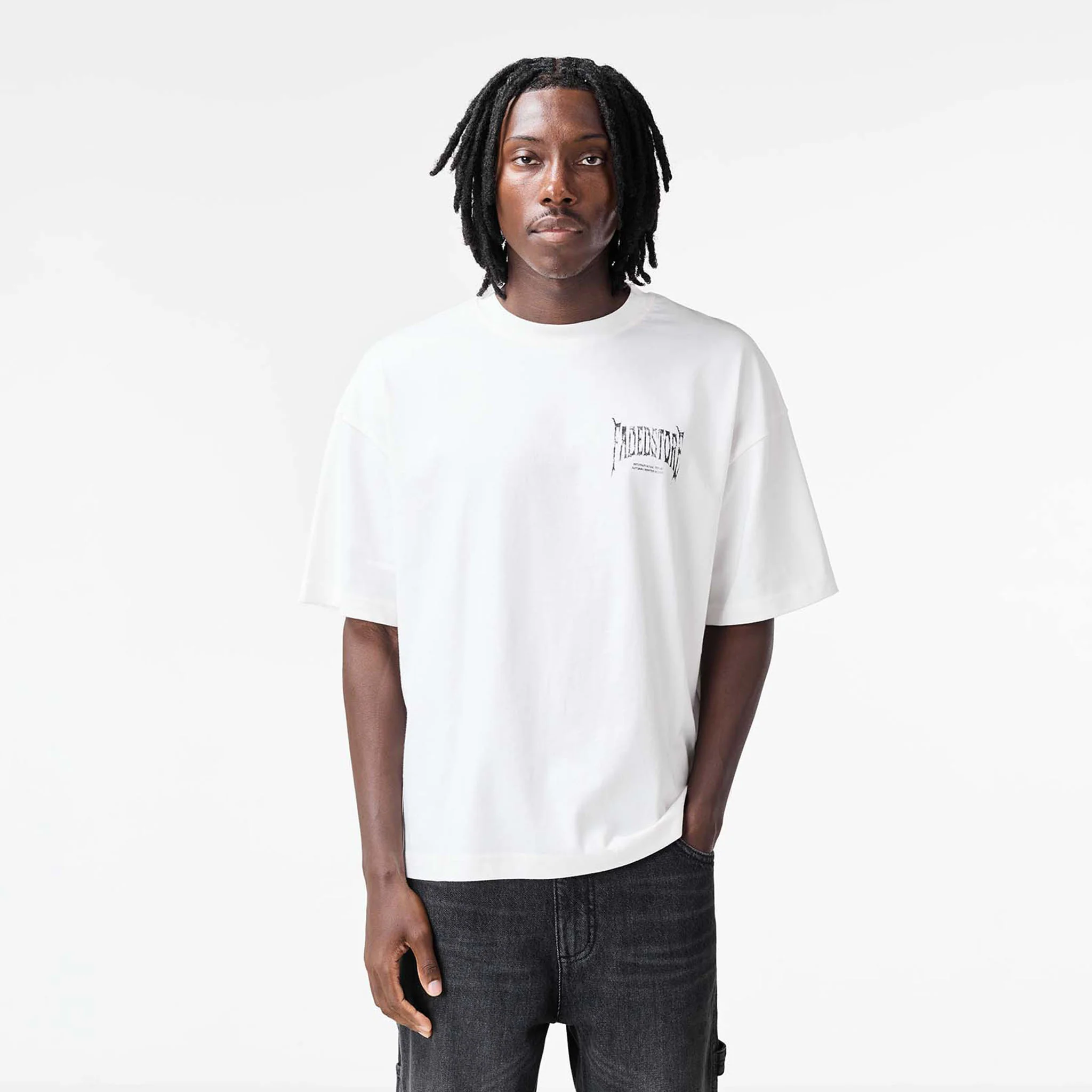 Blackletter T-Shirt | Off White - Image 3