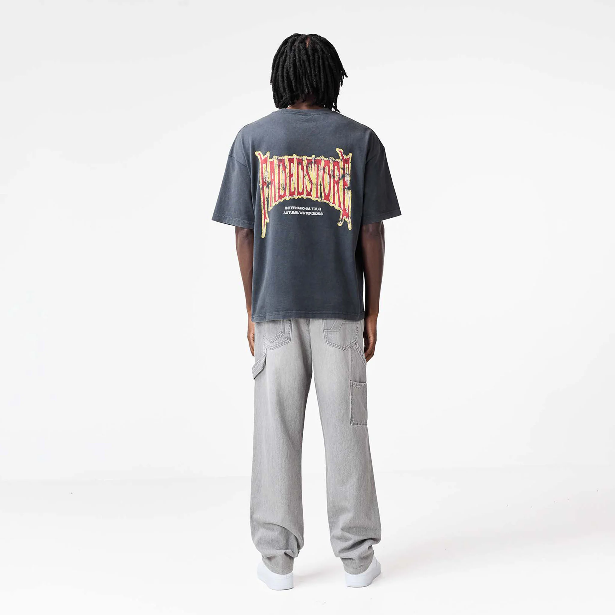 Blackletter T-Shirt | Washed Black - Image 5