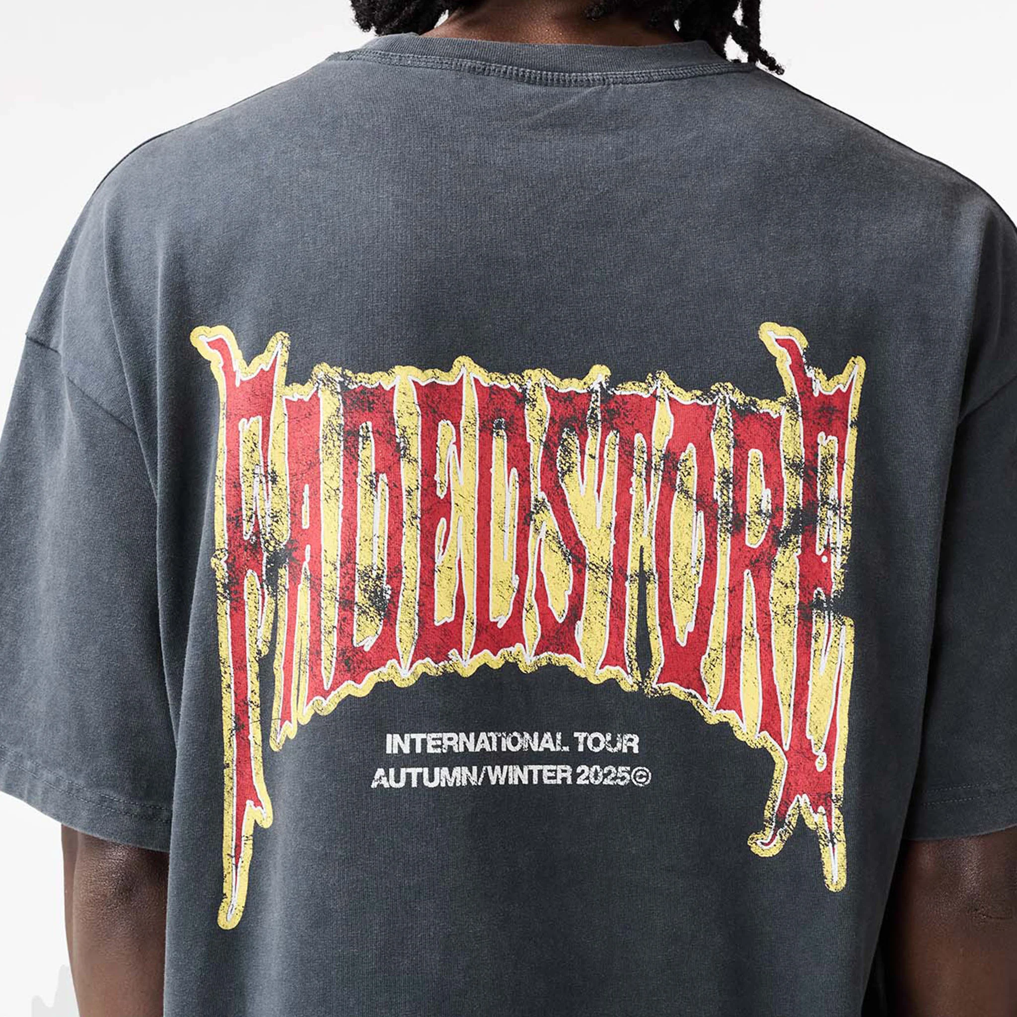 Blackletter T-Shirt | Washed Black - Image 6
