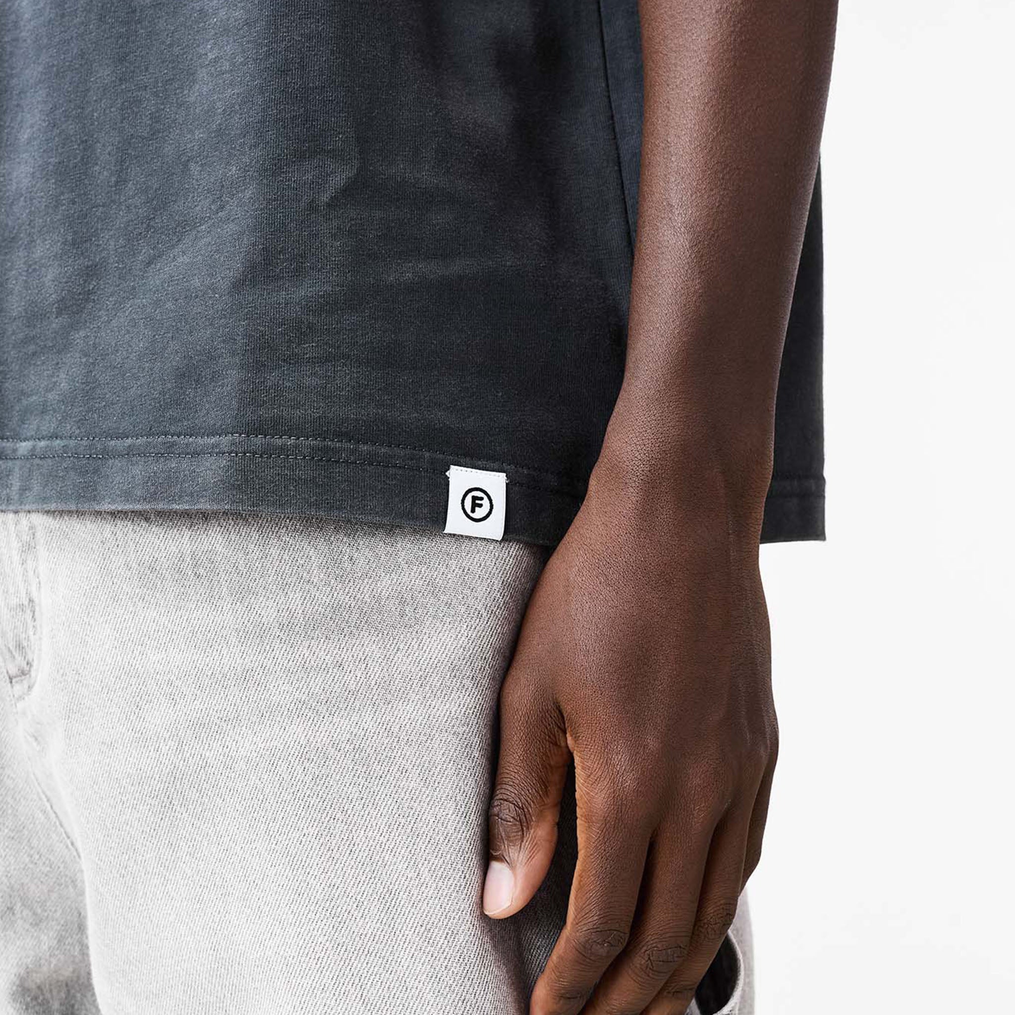Blackletter T-Shirt | Washed Black - Image 7