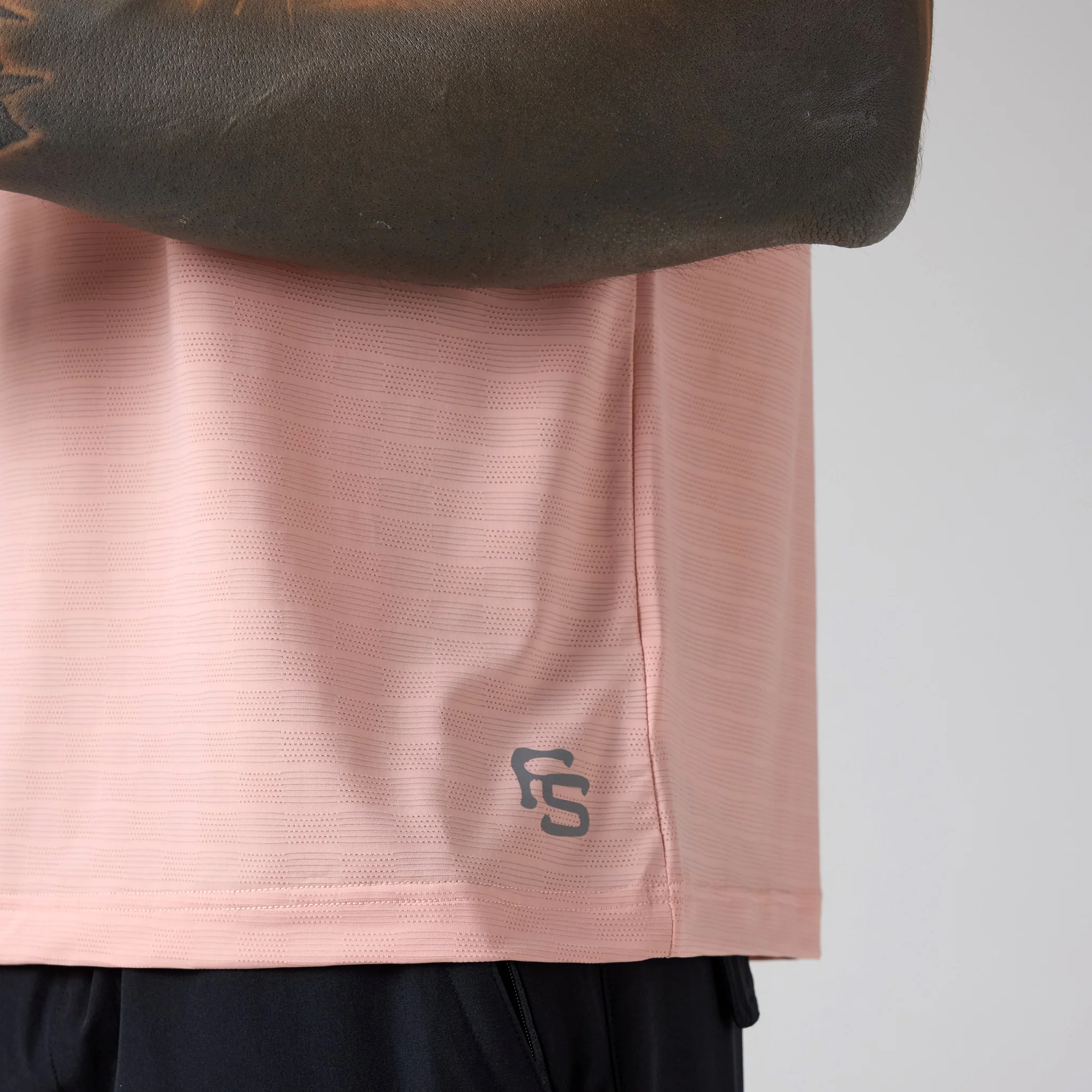 FS Box Fit Tech T-Shirt | Coral - Image 4
