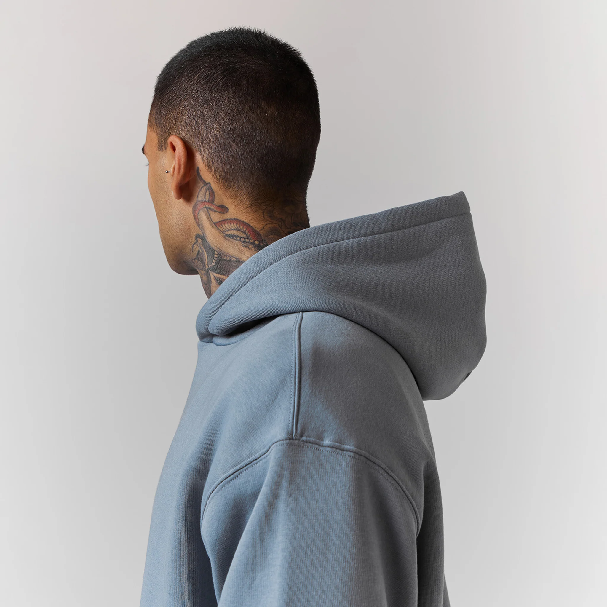 Box Fit Hoodie | Iceberg Blue - Image 4