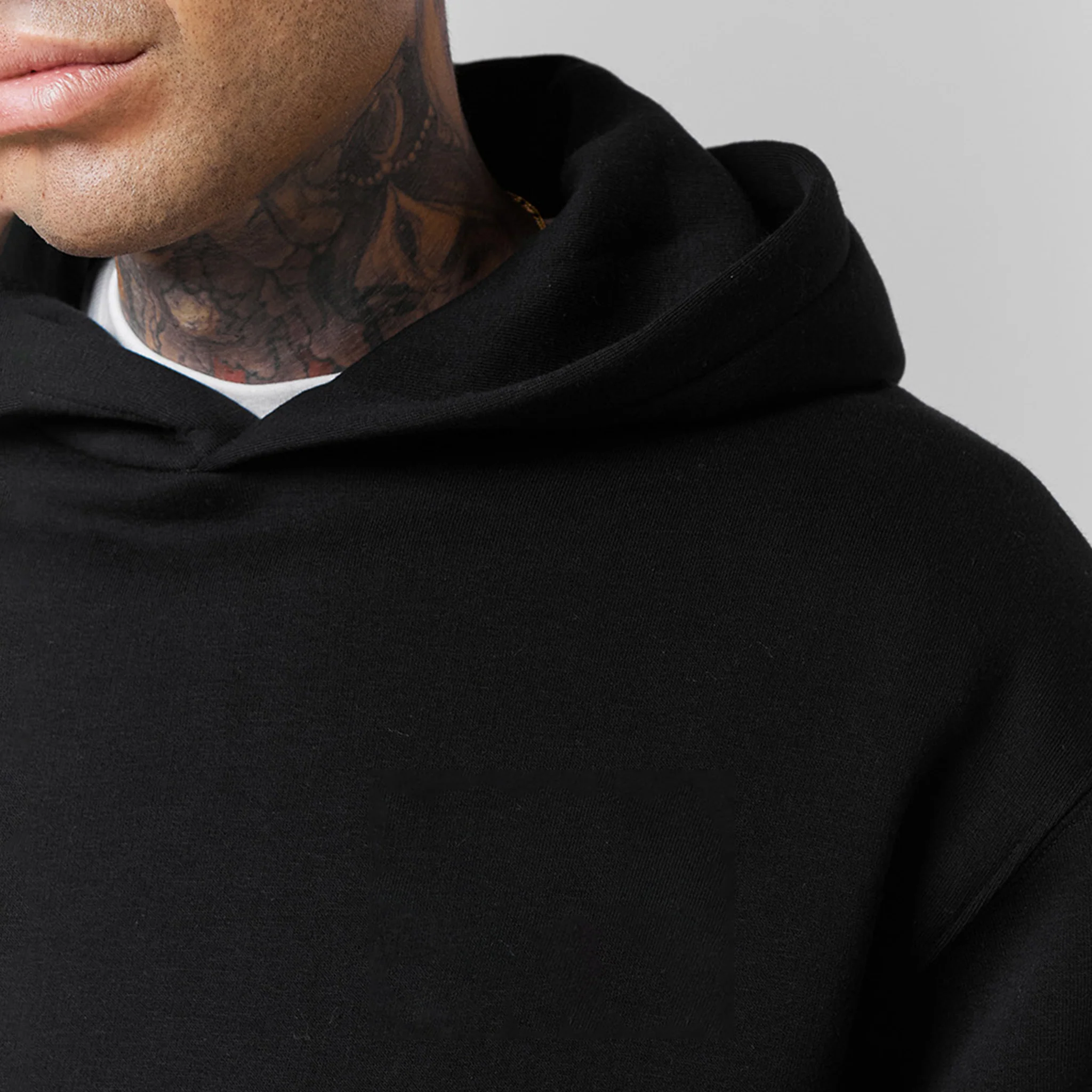 Box Fit Tracksuit | Black - Image 4