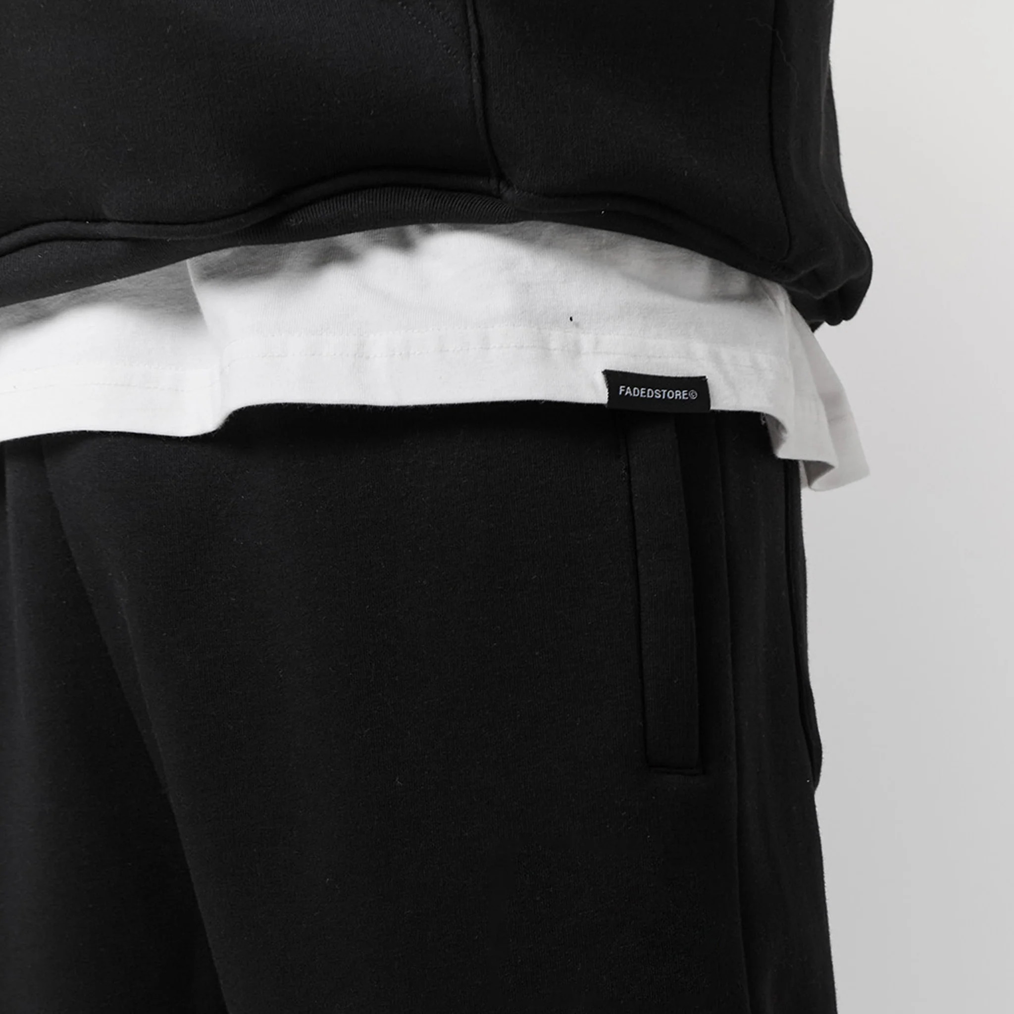 Box Fit Tracksuit | Black - Image 5