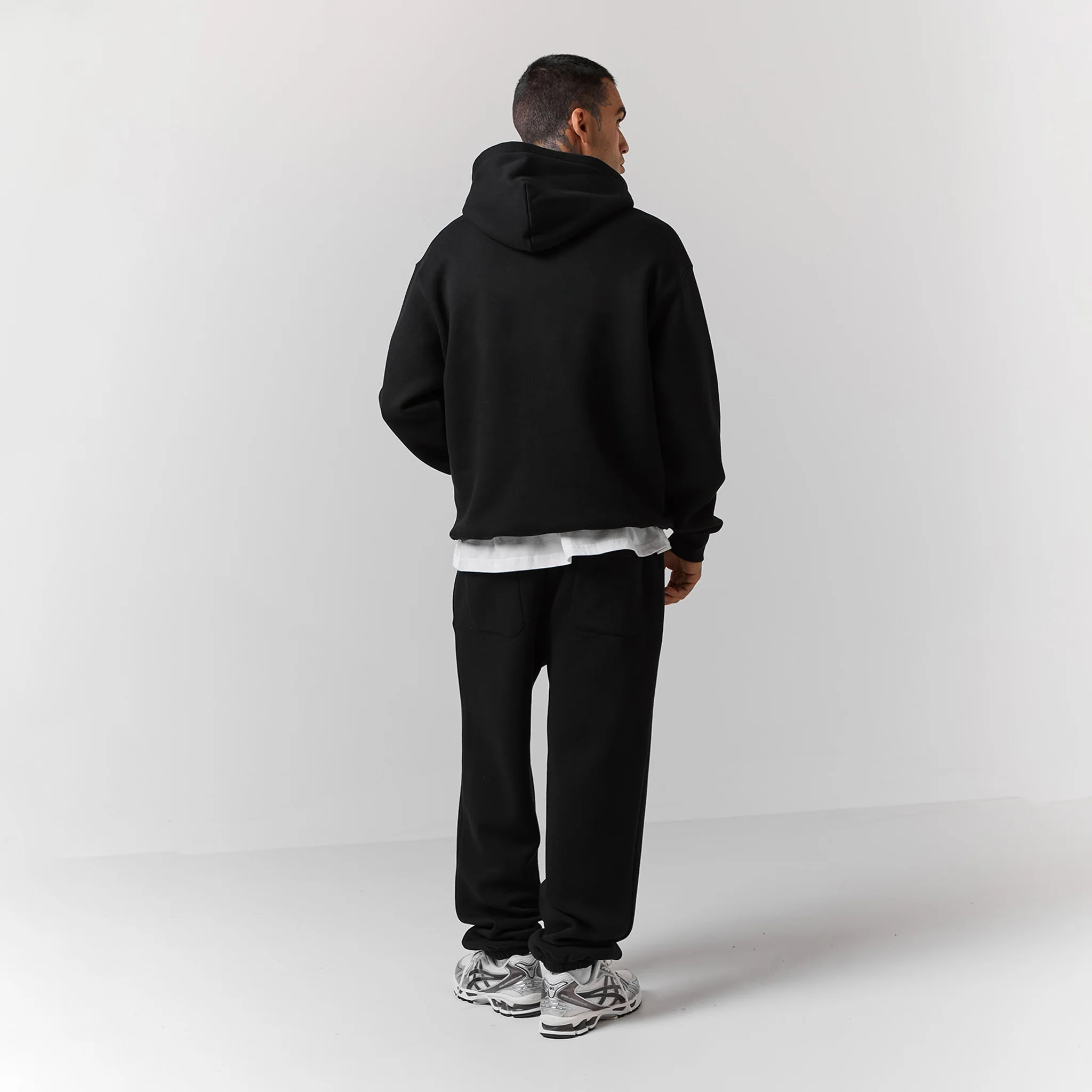 Box Fit Tracksuit | Black - Image 7