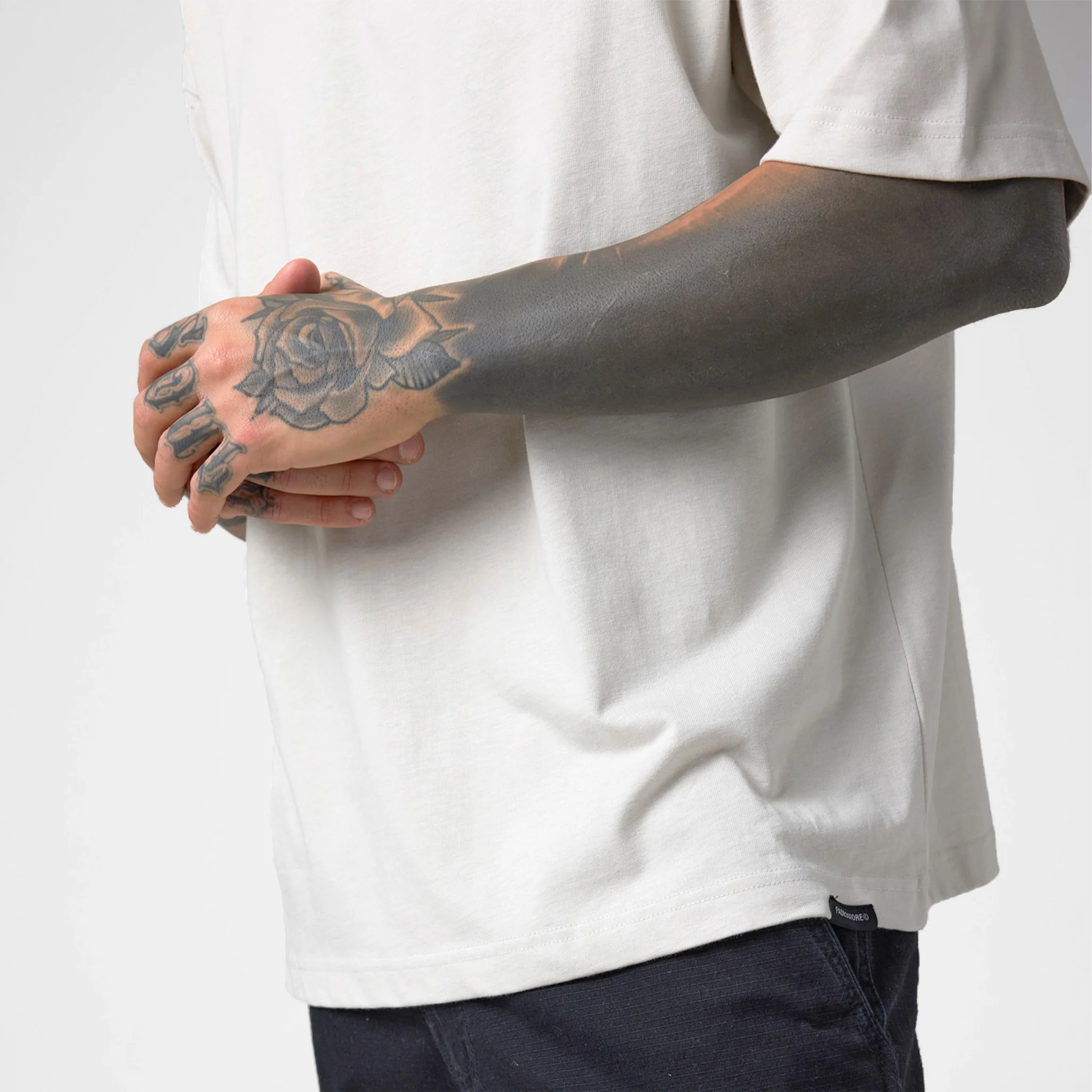 Box Fit T-Shirt | Off White - Image 4