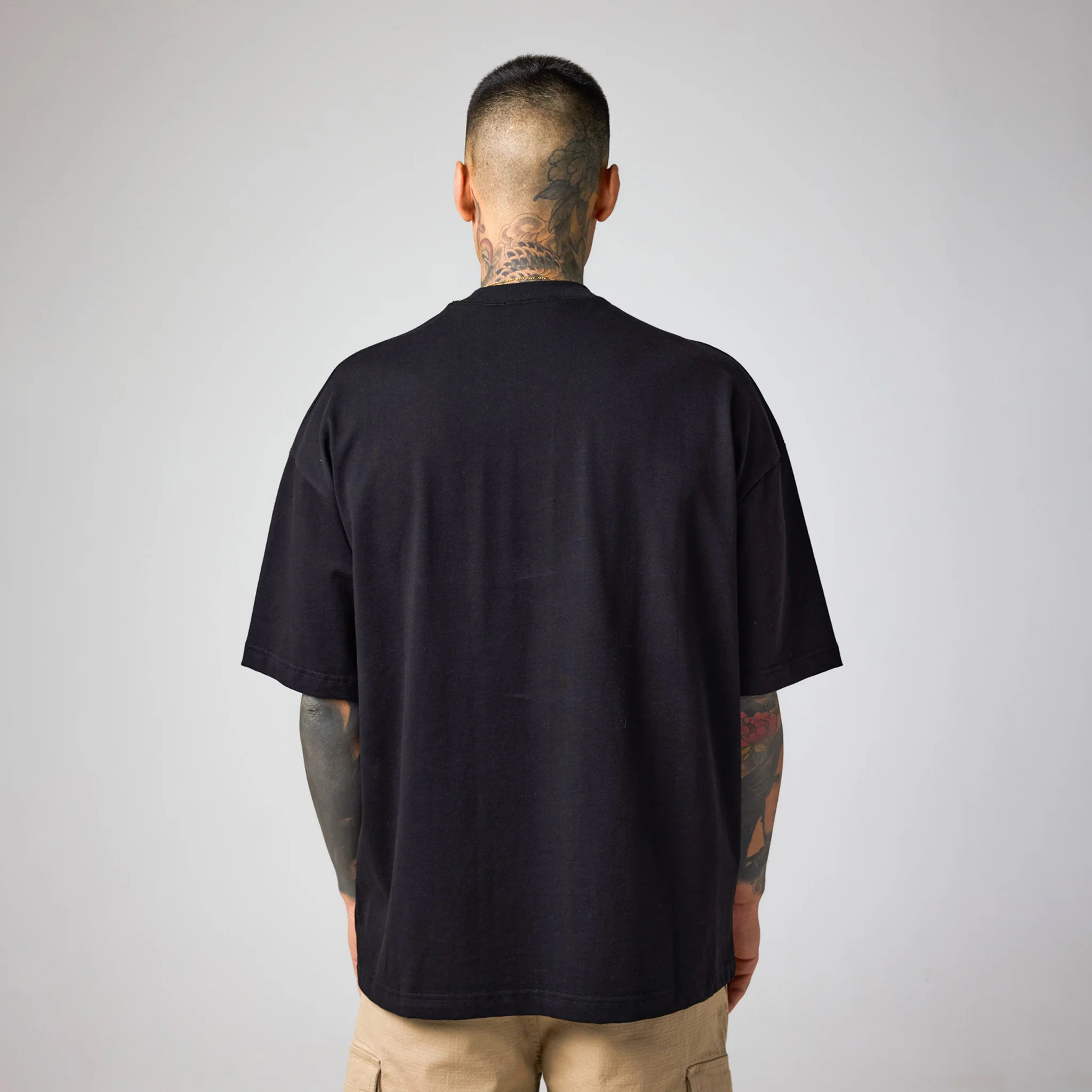 Box Fit T-Shirt | Vintage Black Wash - Image 3