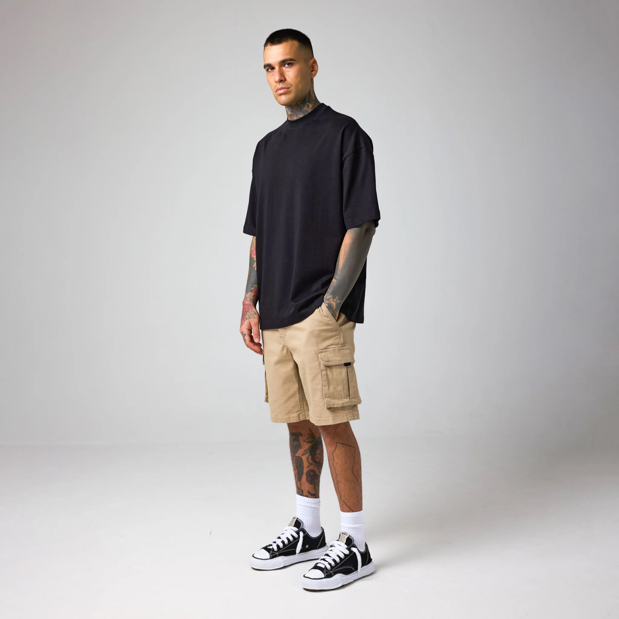 Box Fit T-Shirt | Vintage Black Wash - Image 5