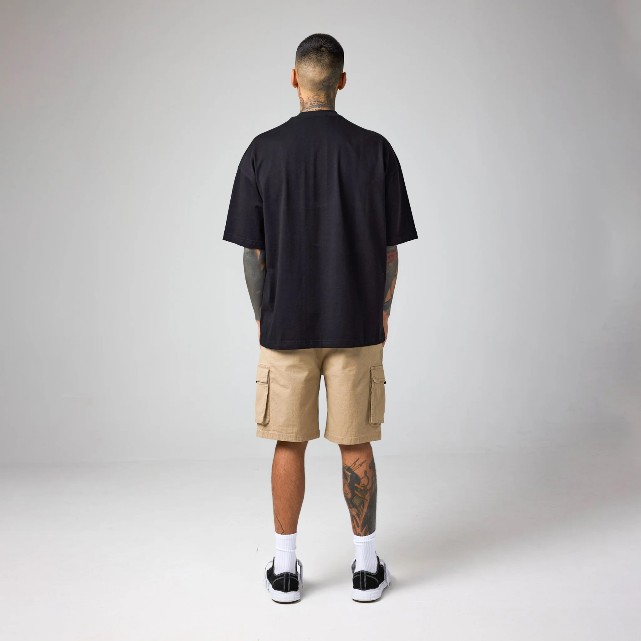 Box Fit T-Shirt | Vintage Black Wash - Image 6