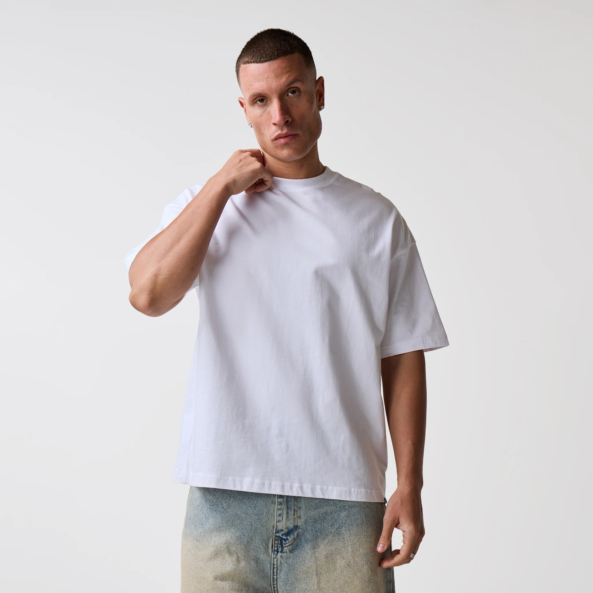 Box Fit T-Shirt | White - Image 3