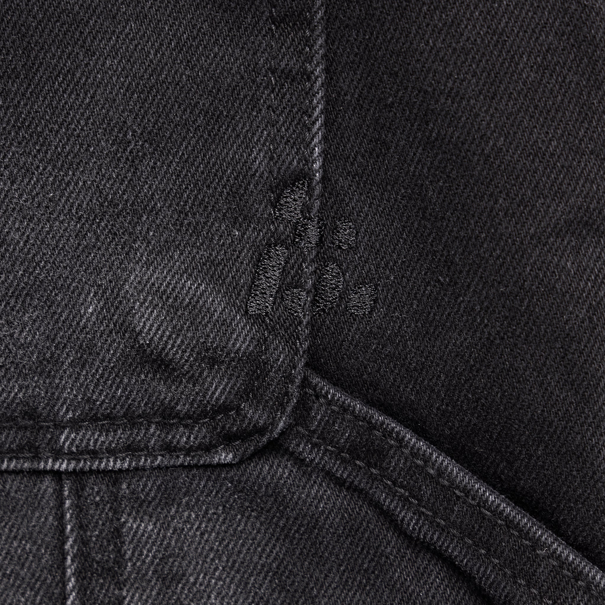 Carpenter Denim Shorts | Washed Black - Image 10