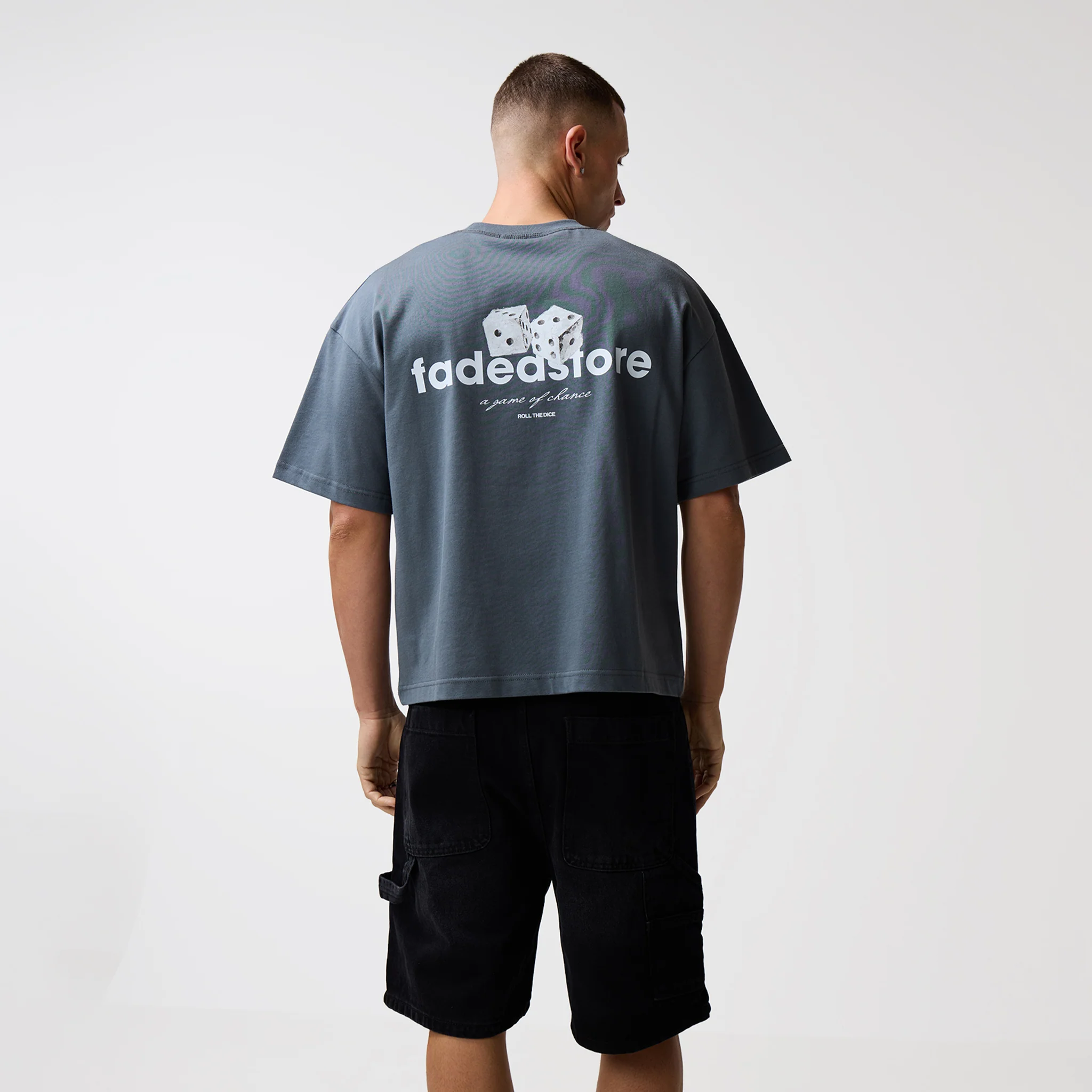 Carpenter Denim Shorts | Washed Black - Image 9