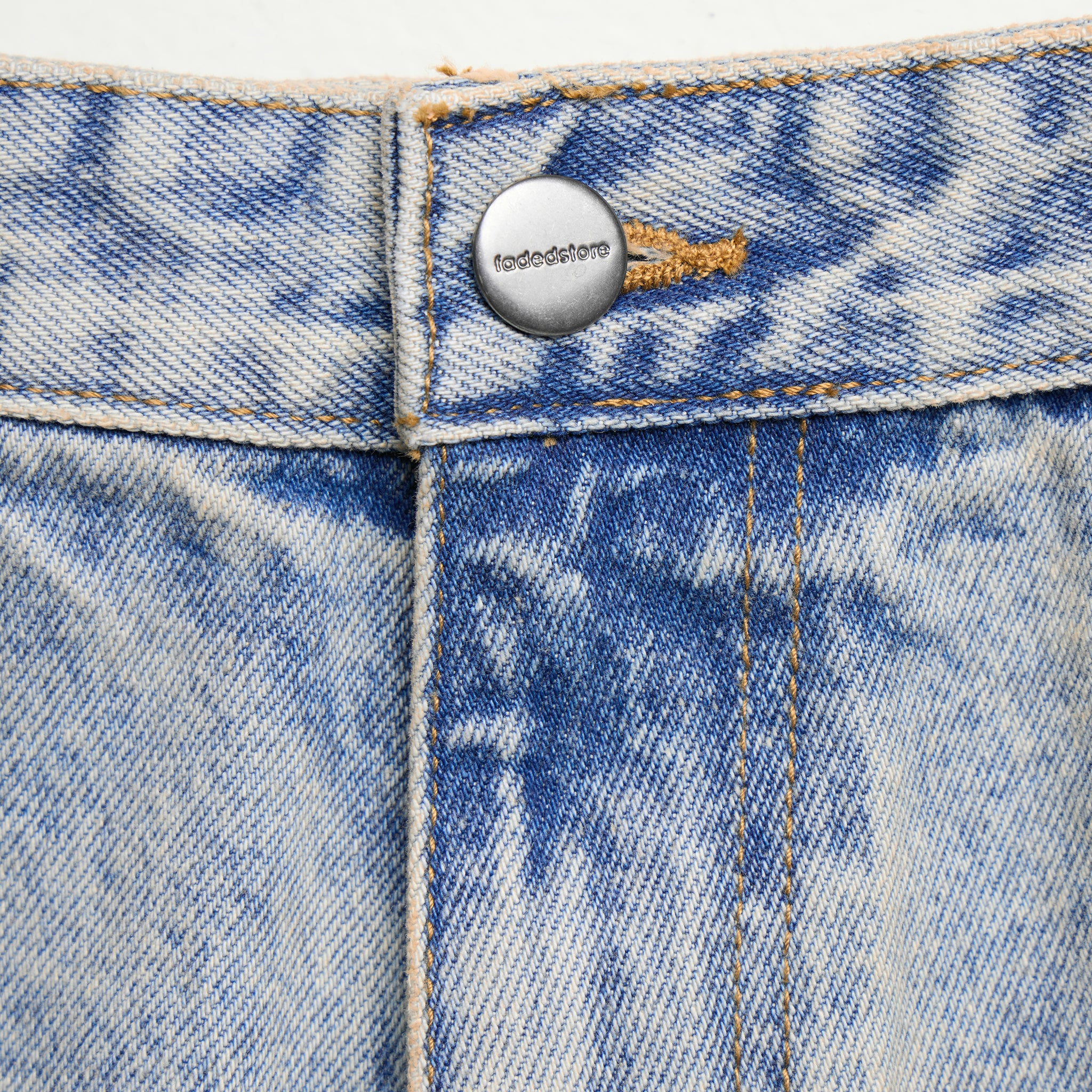 Carpenter Denim Shorts | Washed Blue - Image 5