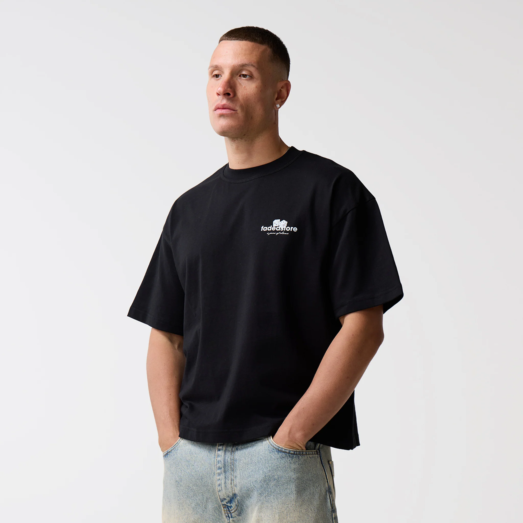 Chance T-Shirt | Black - Image 8