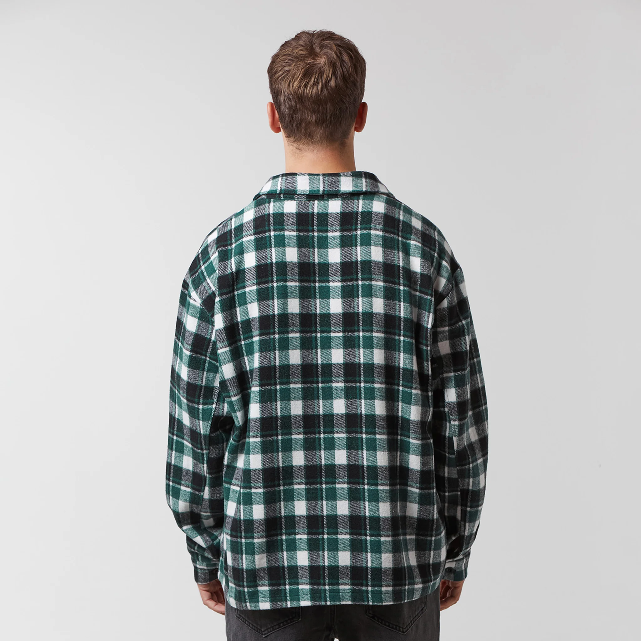 Check Flannel Shirt | Forest - Image 5