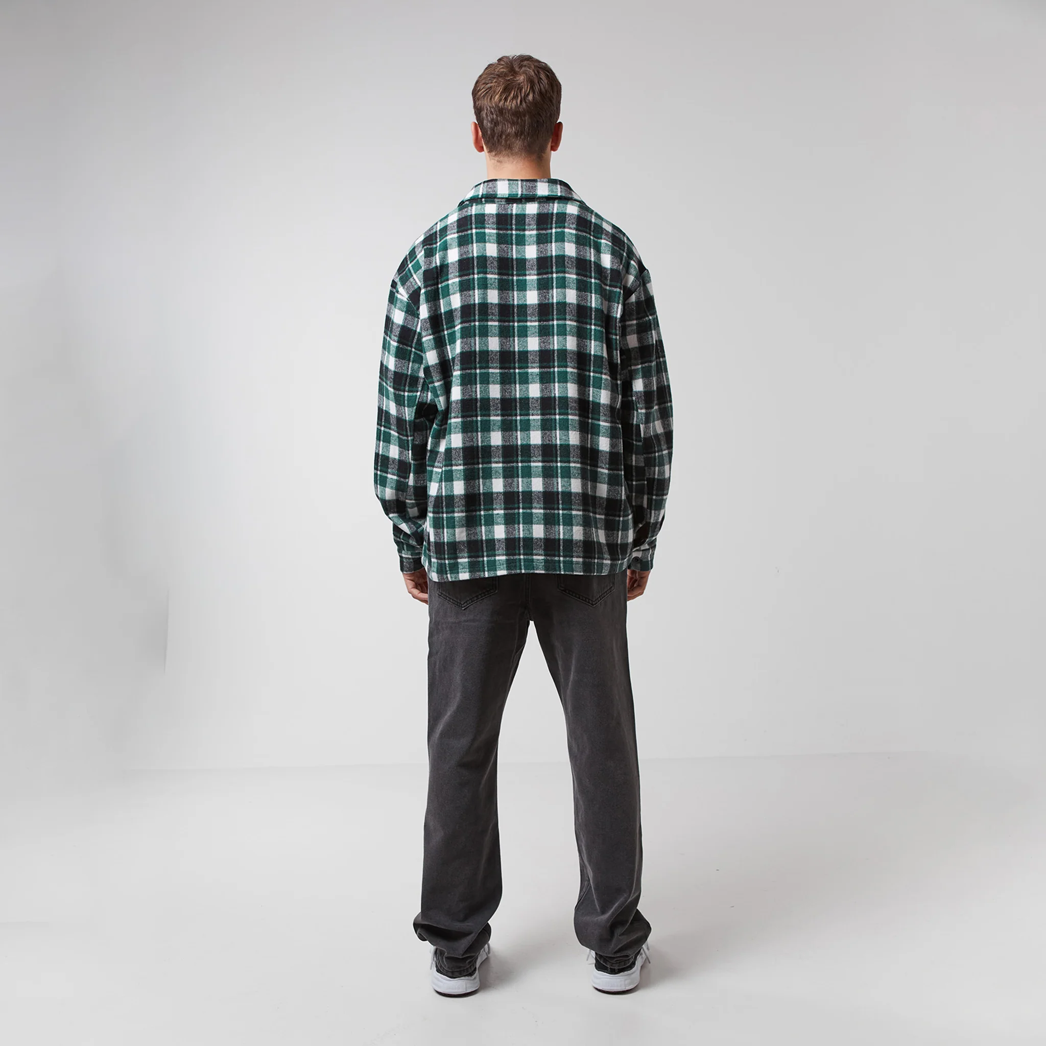 Check Flannel Shirt | Forest - Image 6