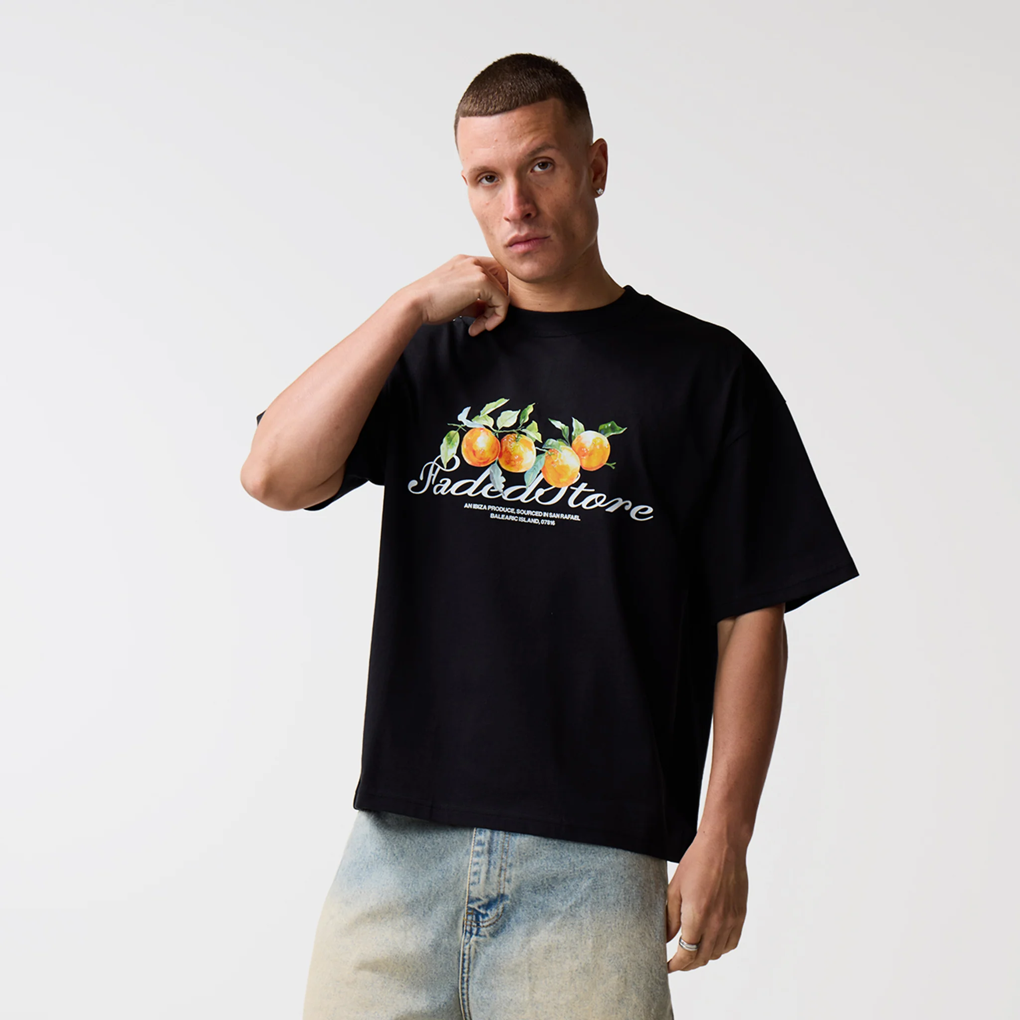 Citrus T-Shirt | Black - Image 4
