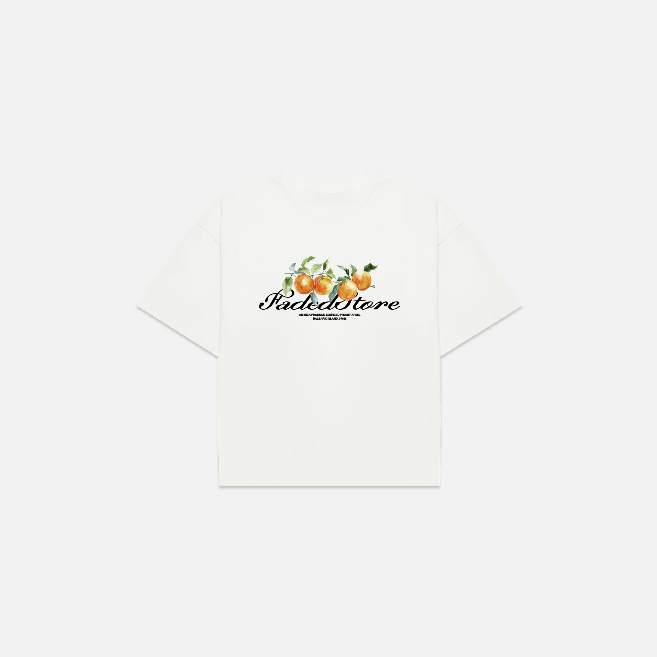Citrus T-Shirt | Chalk