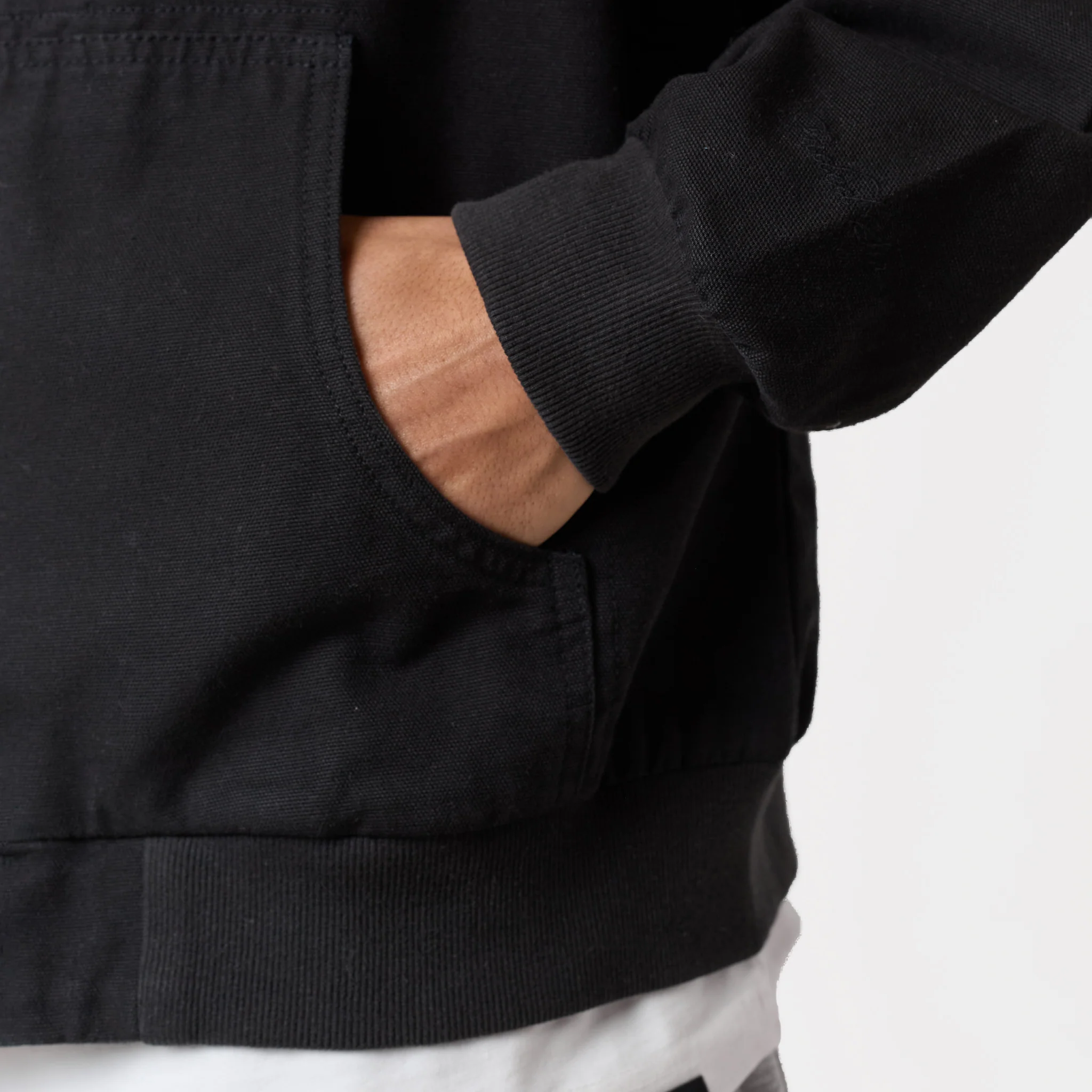 Core Canvas Jacket | Washed Black - Image 5