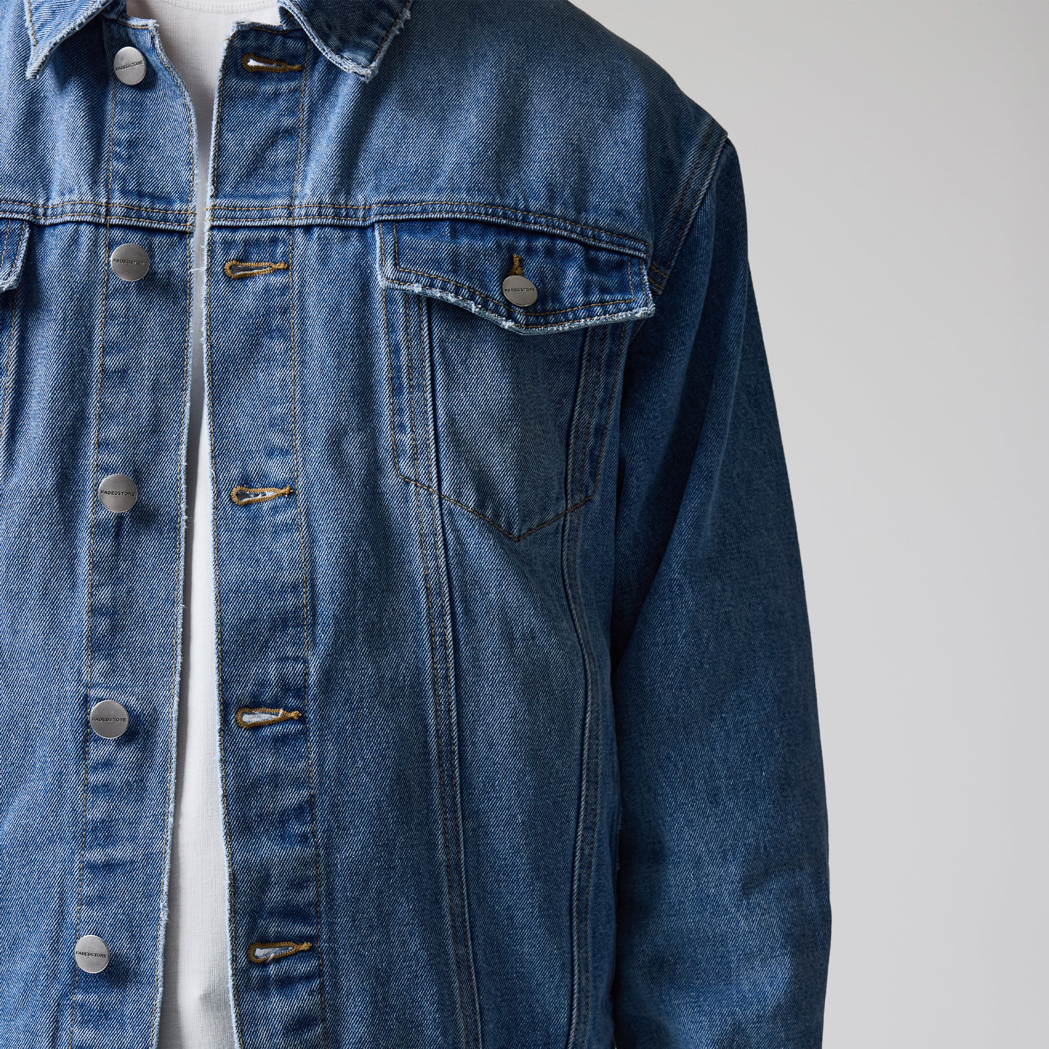 Denim Jacket | Washed Blue - Image 3