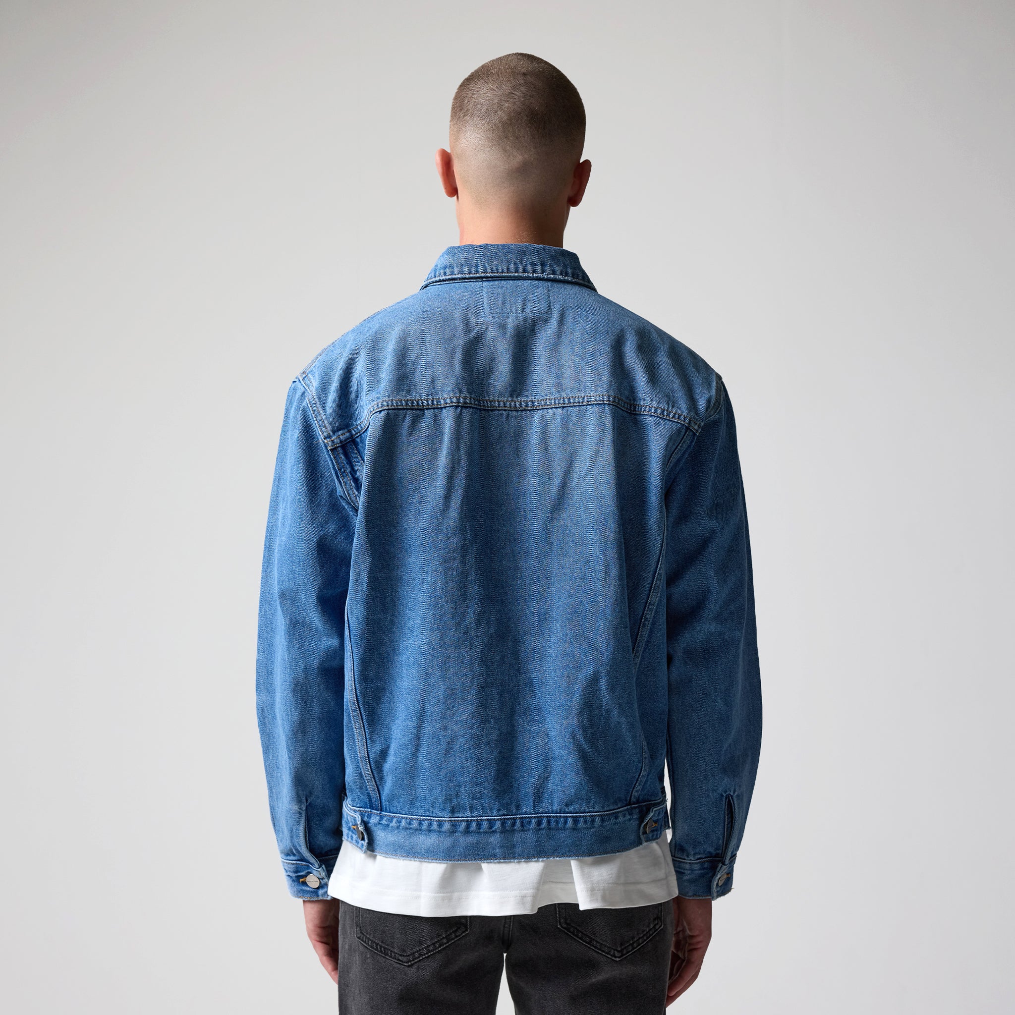 Denim Jacket | Washed Blue - Image 6