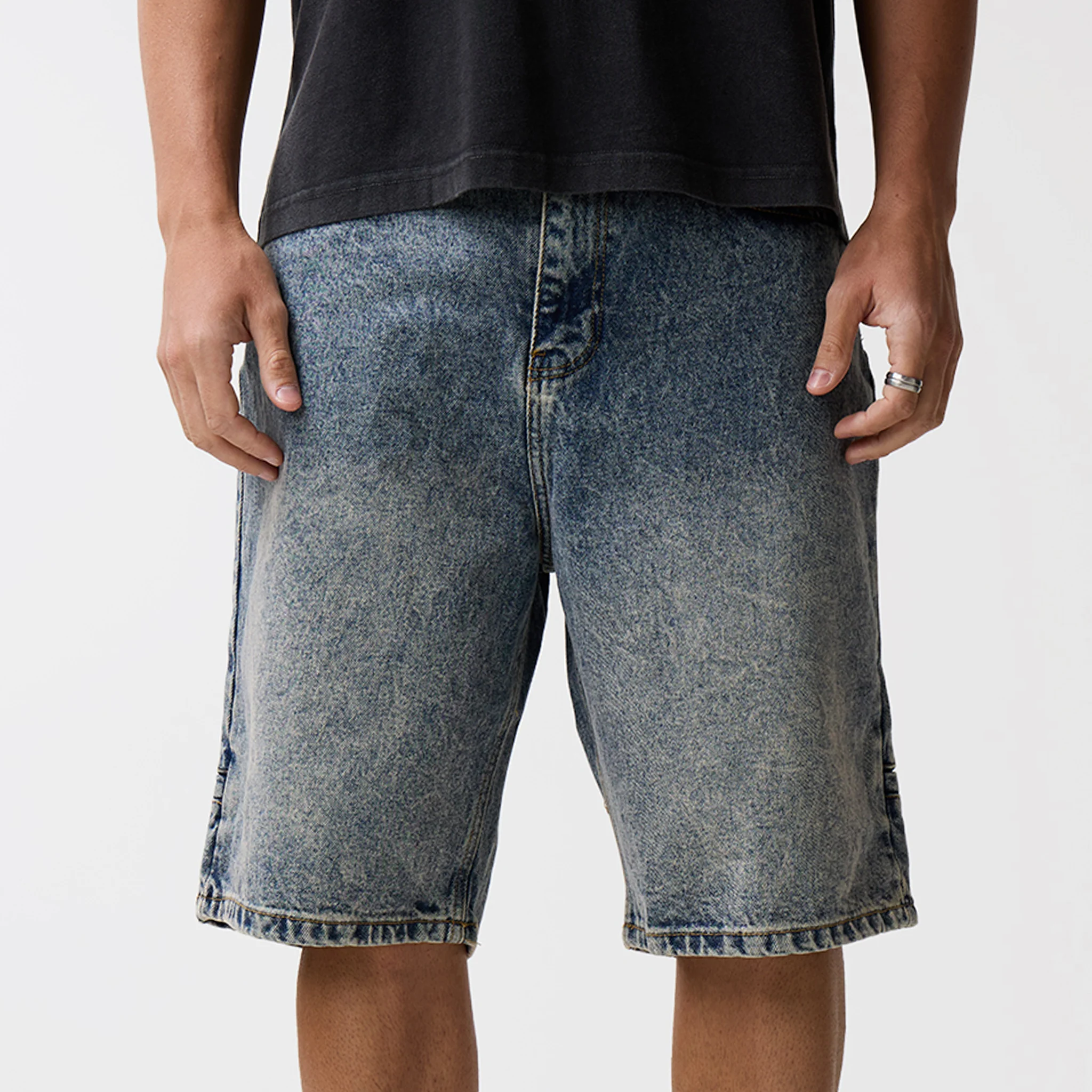 Denim Jorts | Washed Blue - Image 3