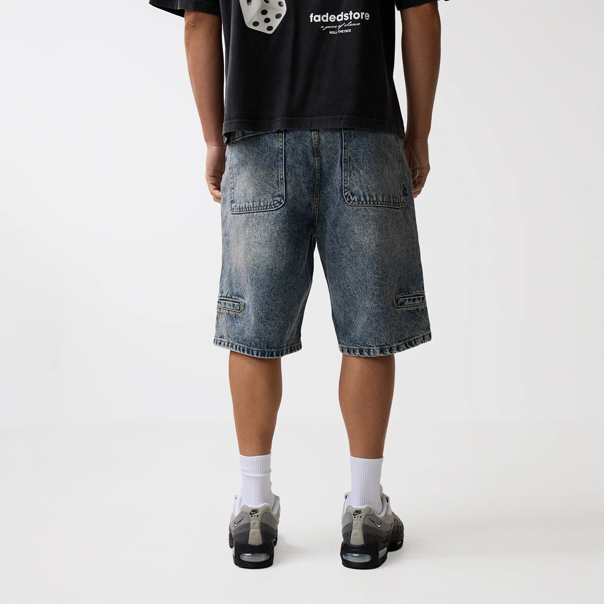 Denim Jorts | Washed Blue - Image 6