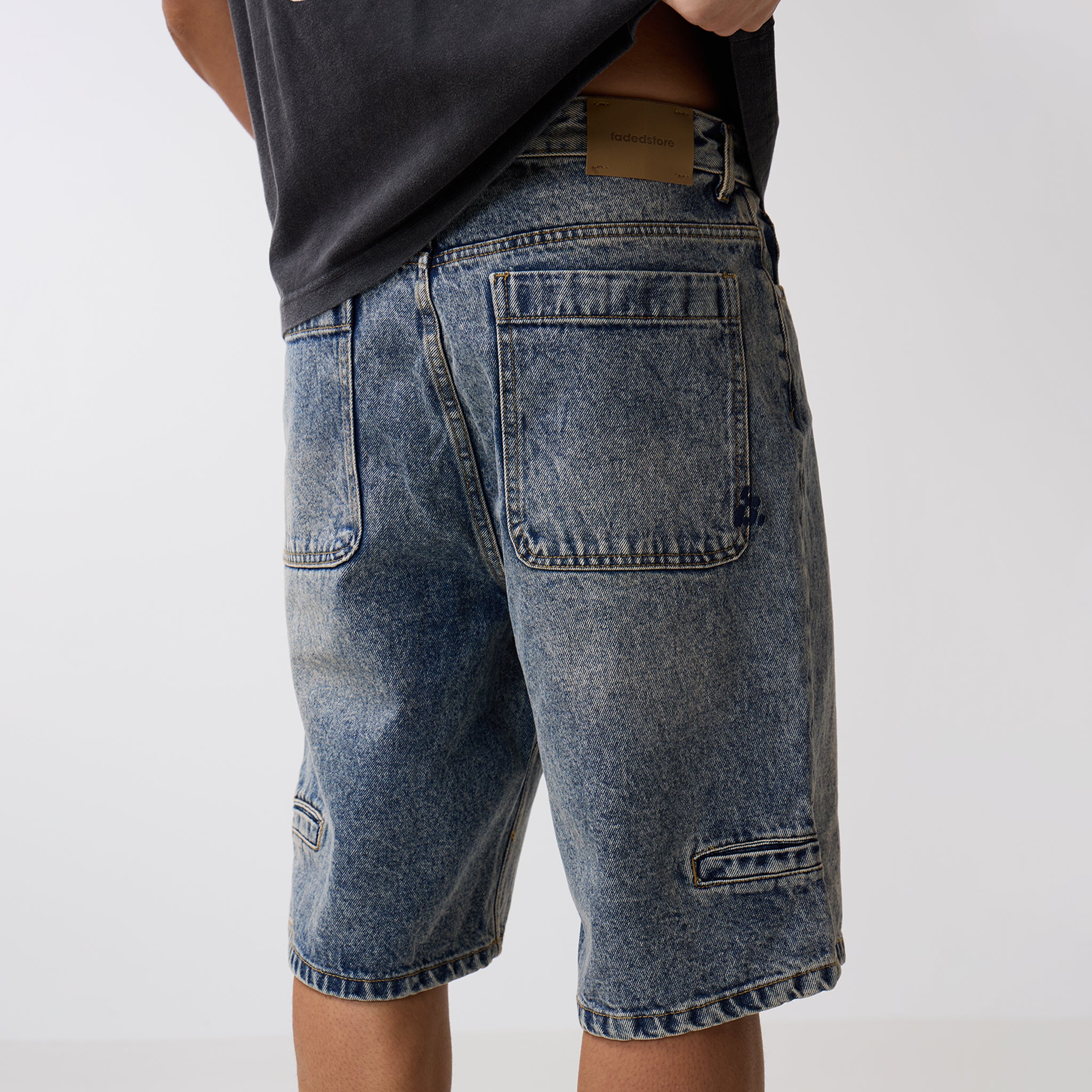 Denim Jorts | Washed Blue - Image 7