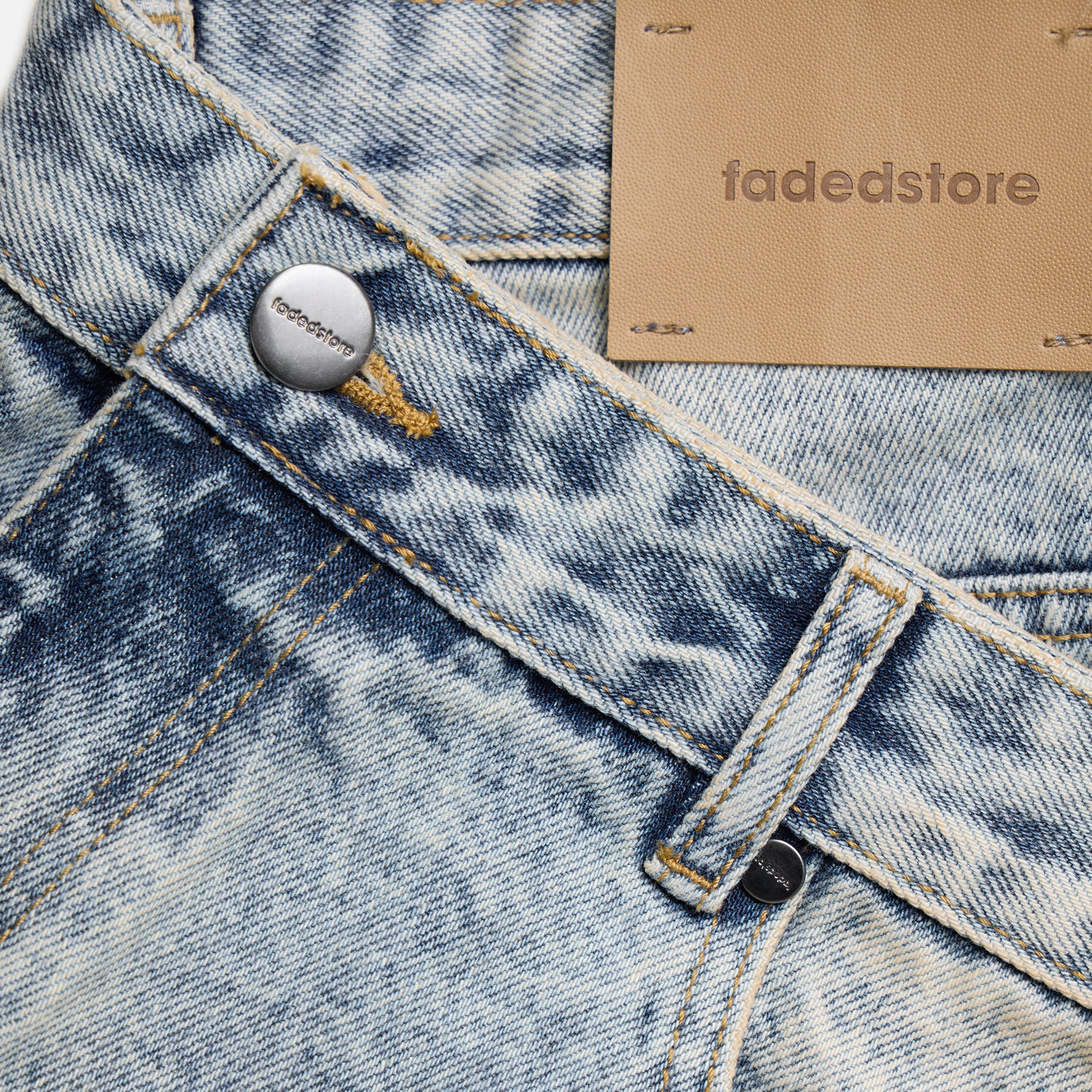 Denim Jorts | Washed Blue - Image 9