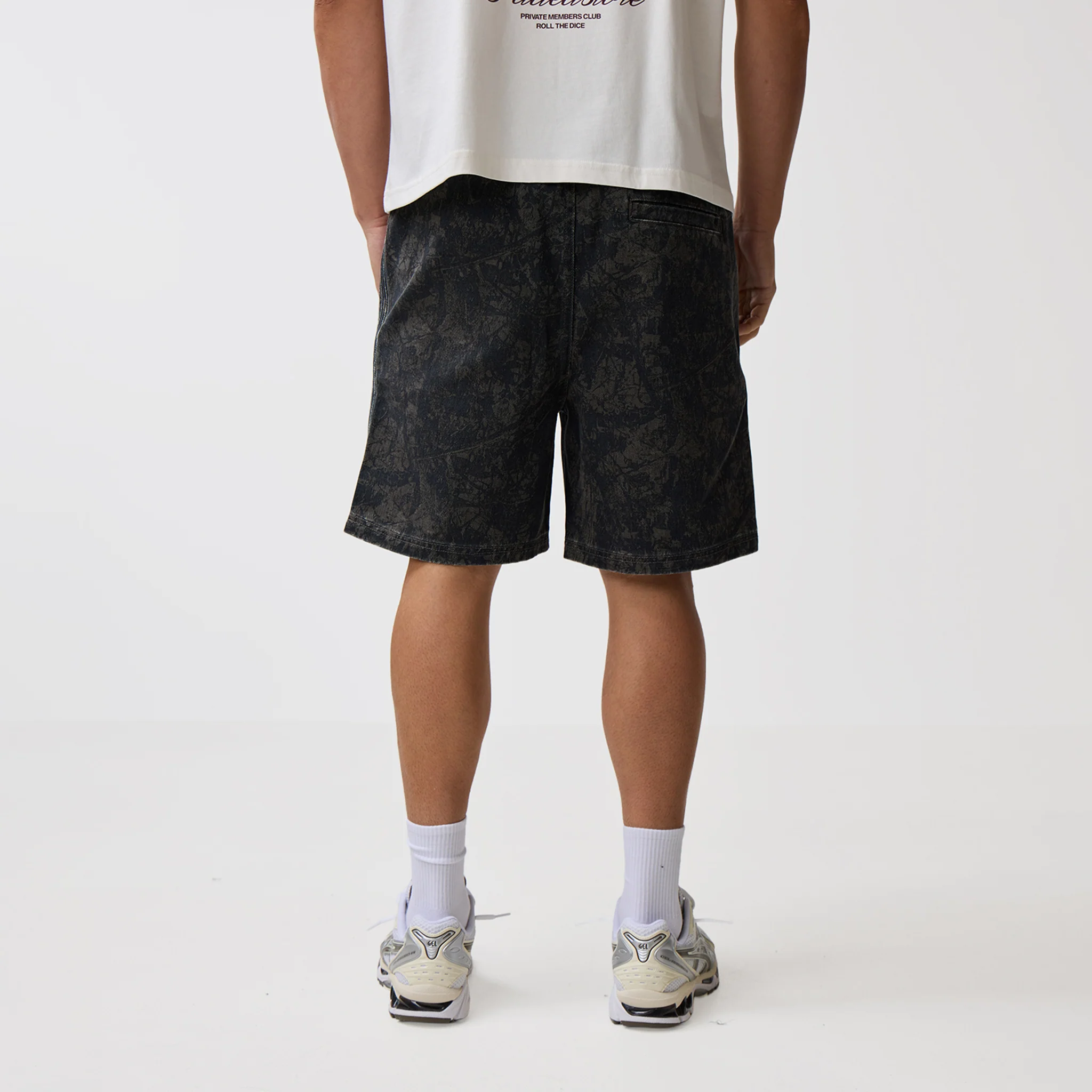 Essential Real Tree Camo Shorts | Charcoal - Image 7