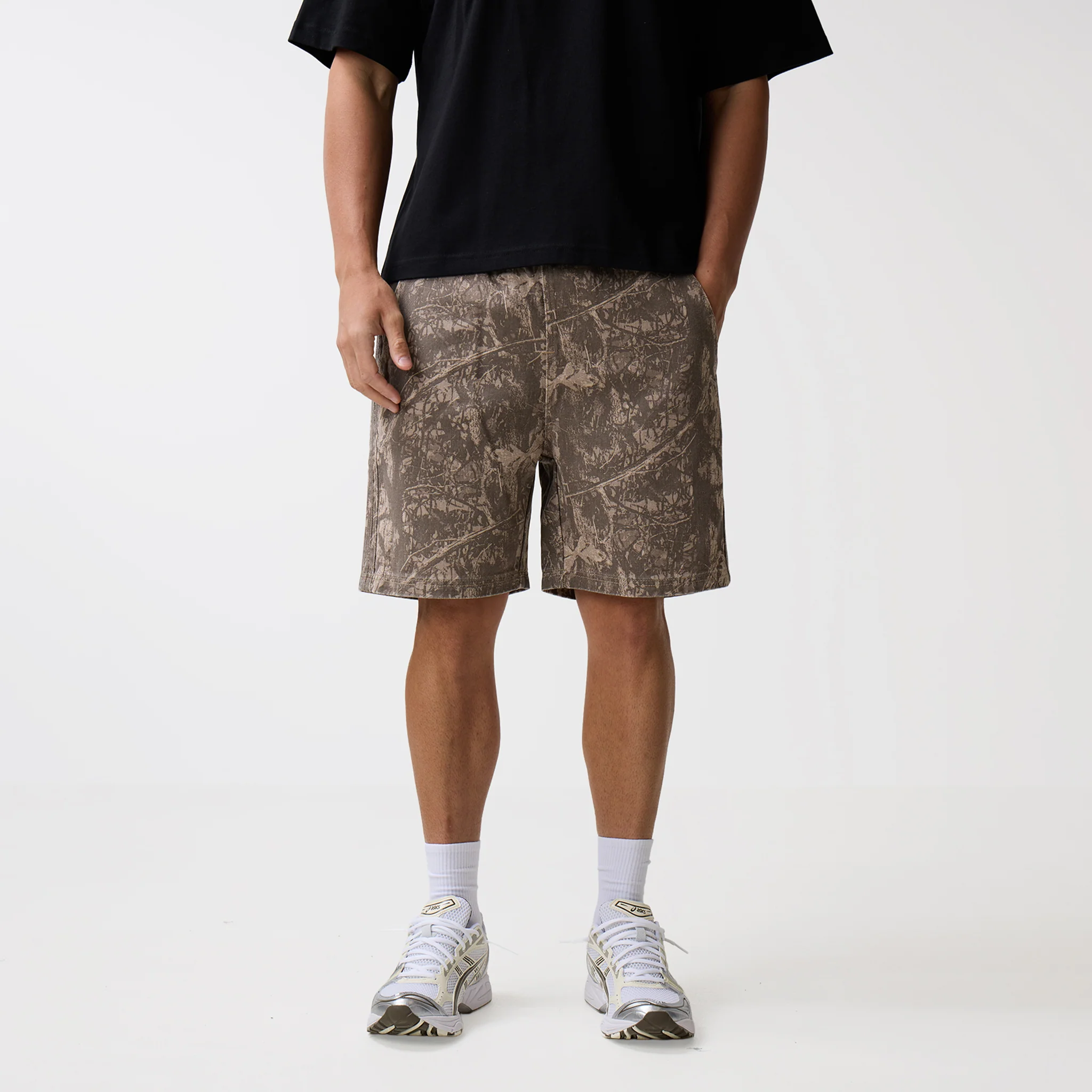 Essential Real Tree Camo Shorts | Stone - Image 10