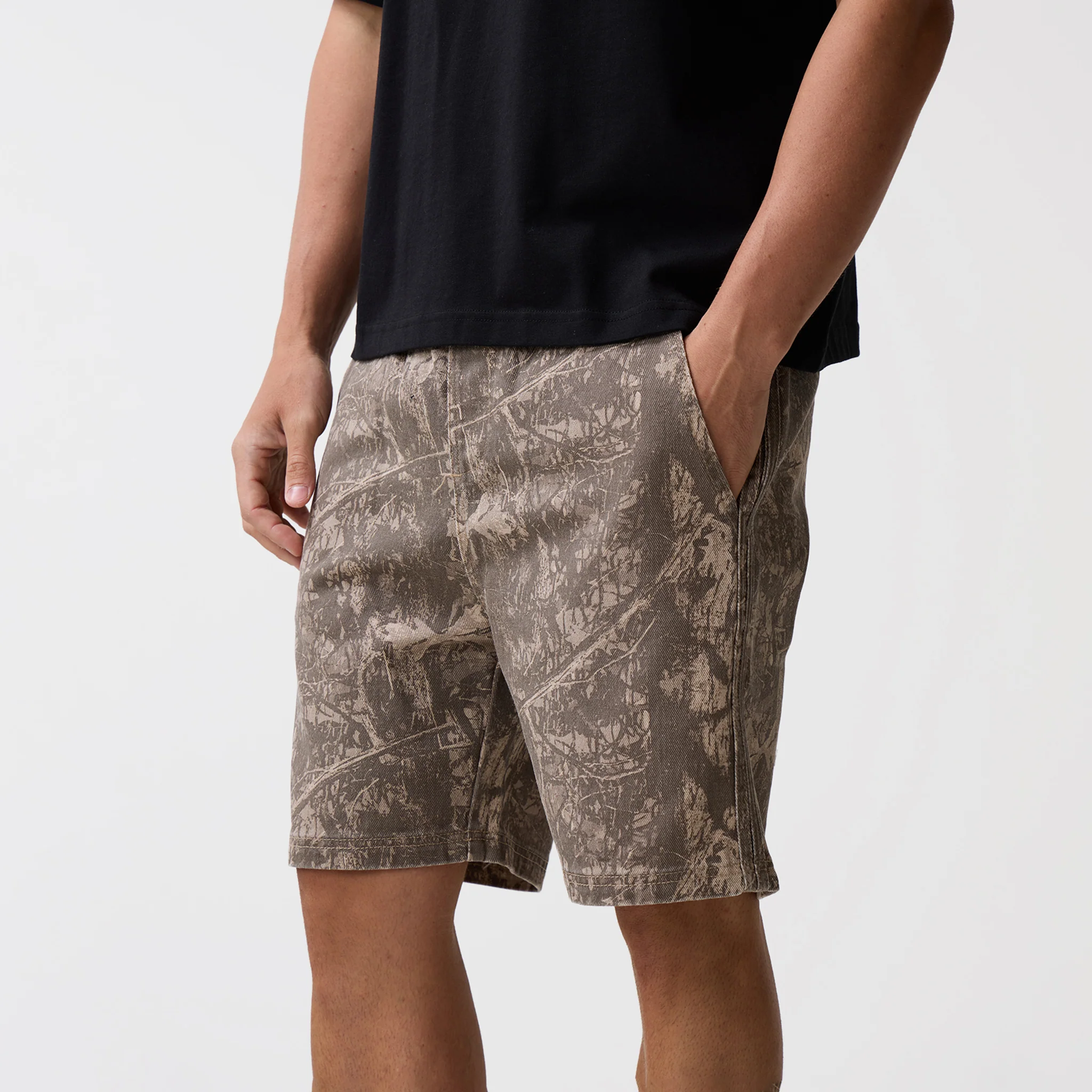 Essential Real Tree Camo Shorts | Stone - Image 4
