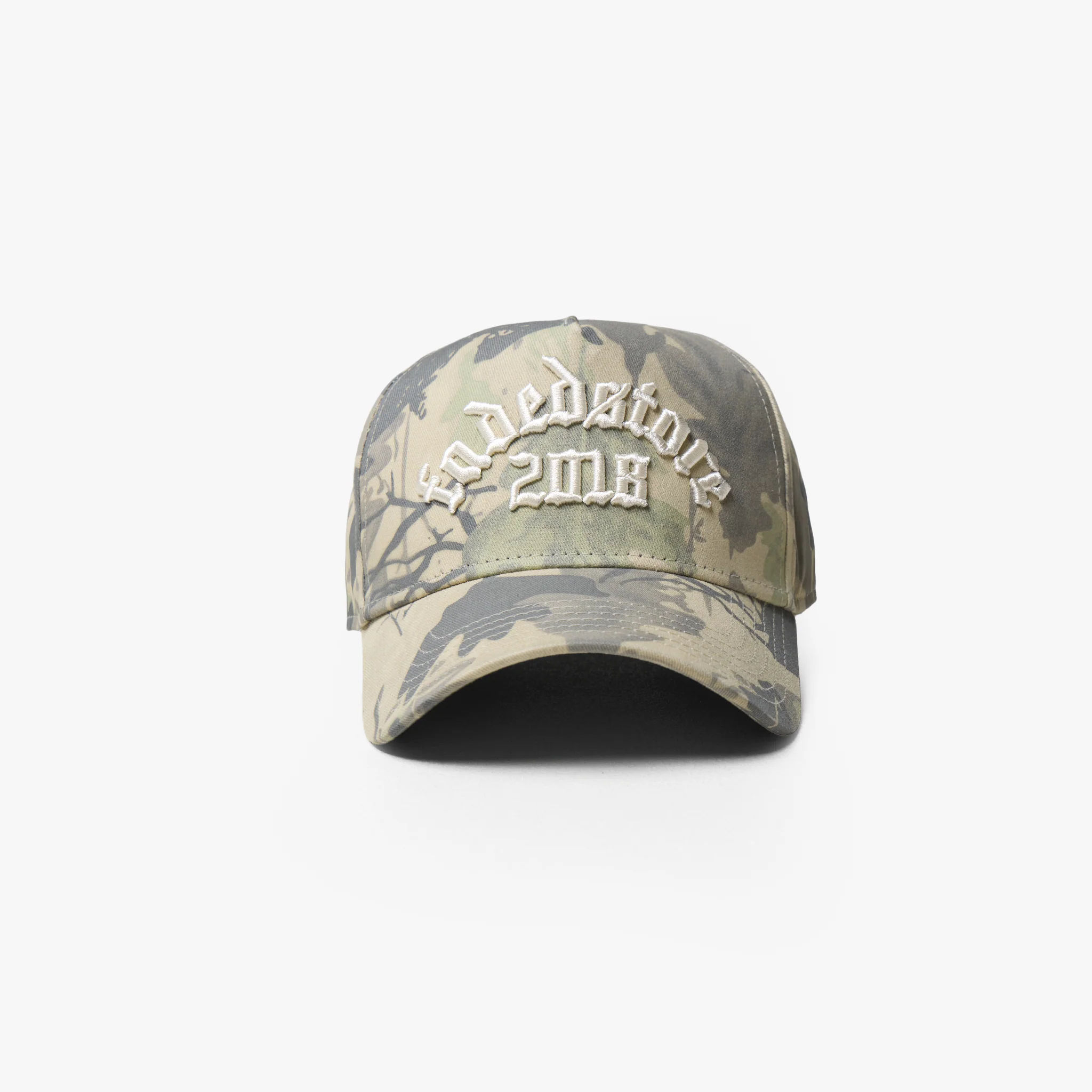 Faded Gothic Cap | Green Tree Camo - Image 4