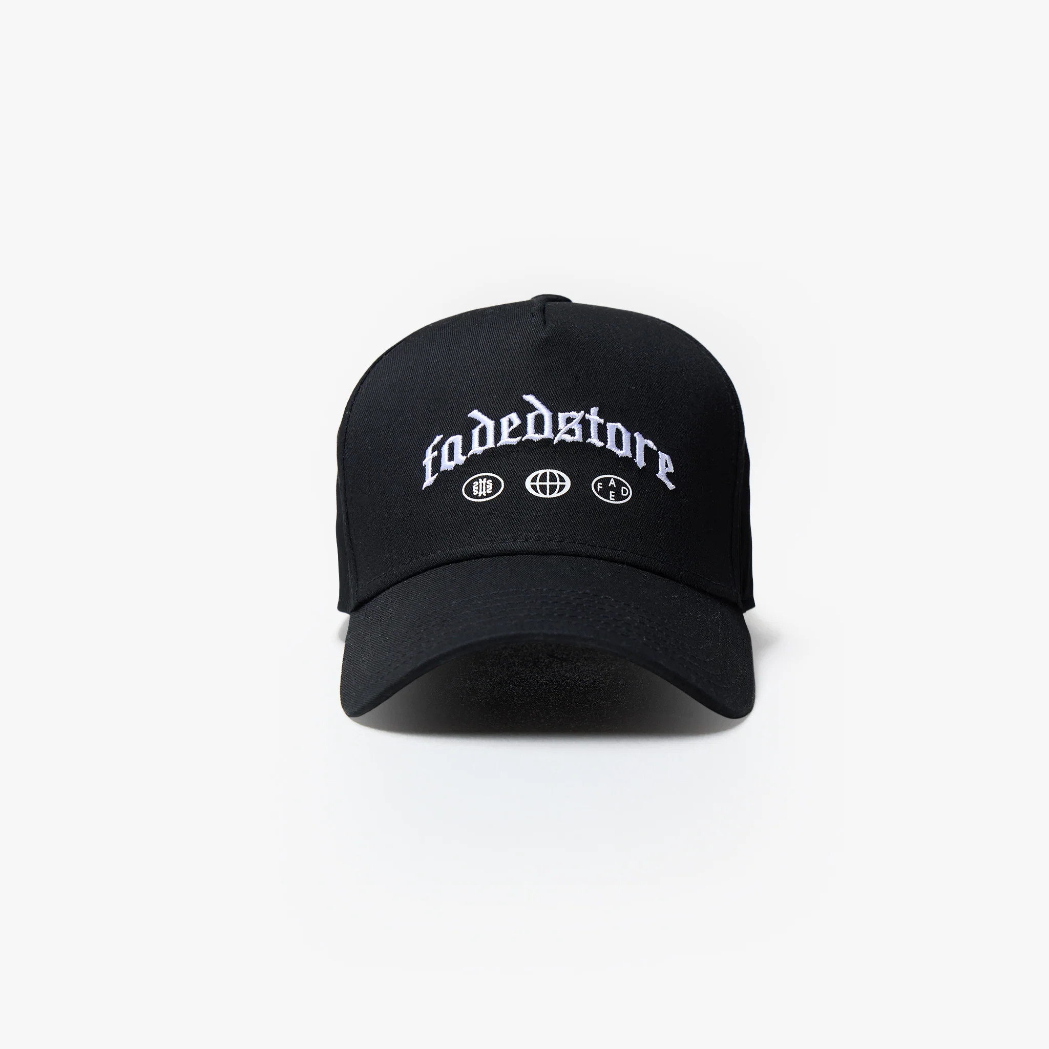 Faded Gothic Icon Cap | Black - Image 4