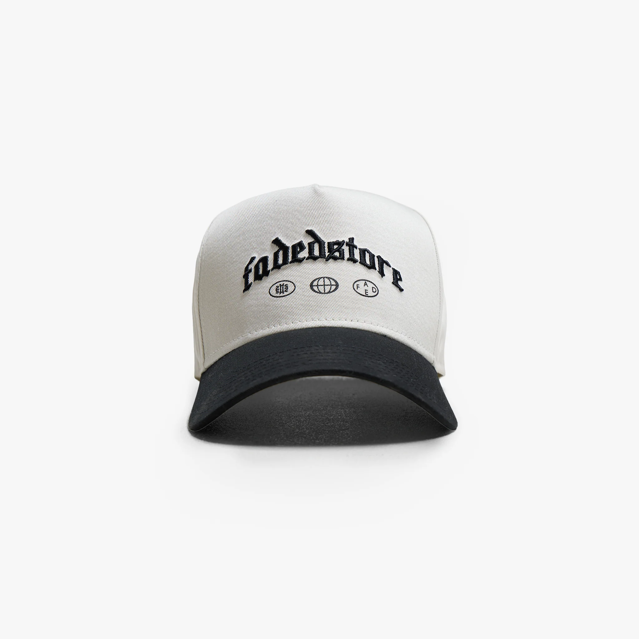 Faded Gothic Icon Cap | Chalk/Black - Image 4