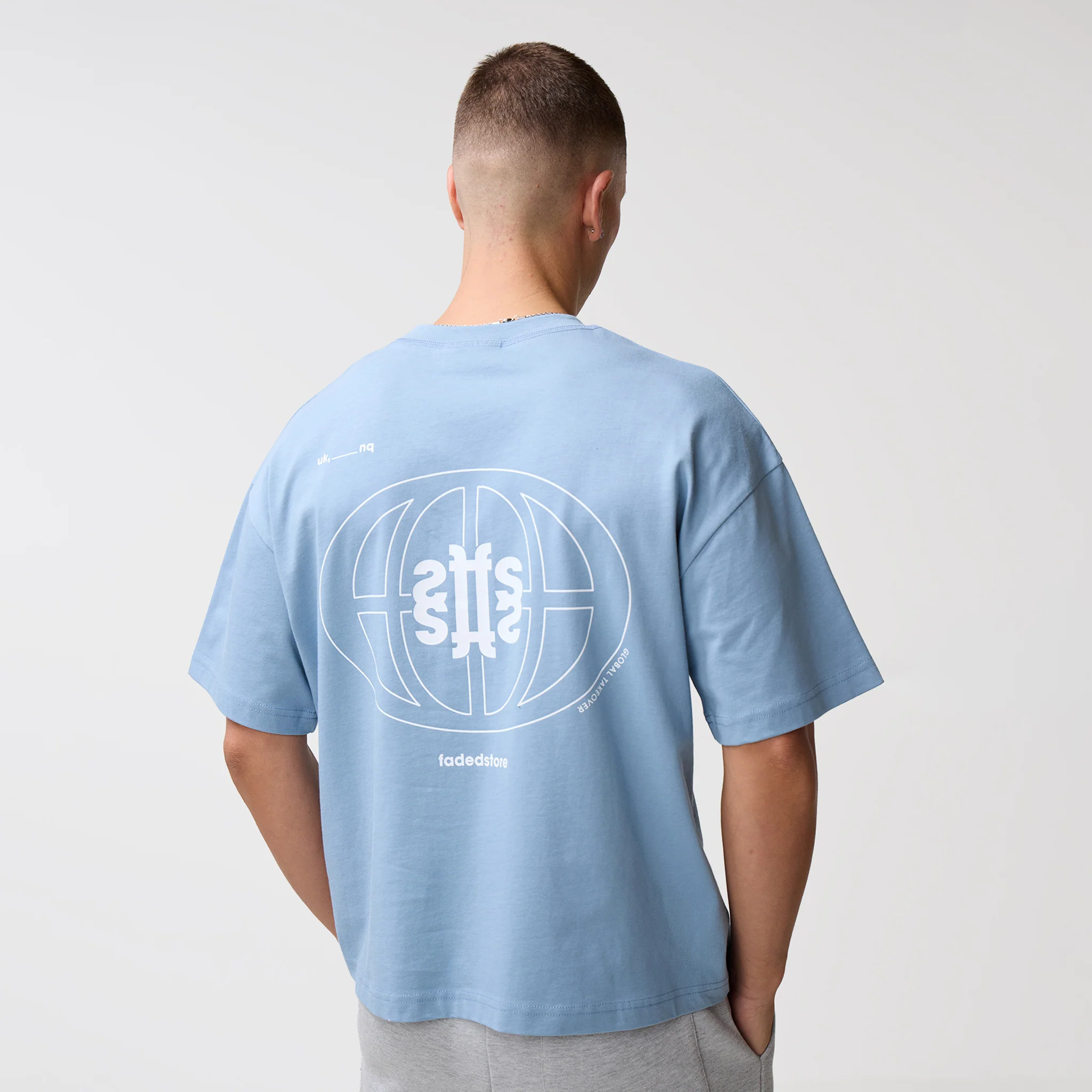 Global T-Shirt | Slate Grey - Image 3