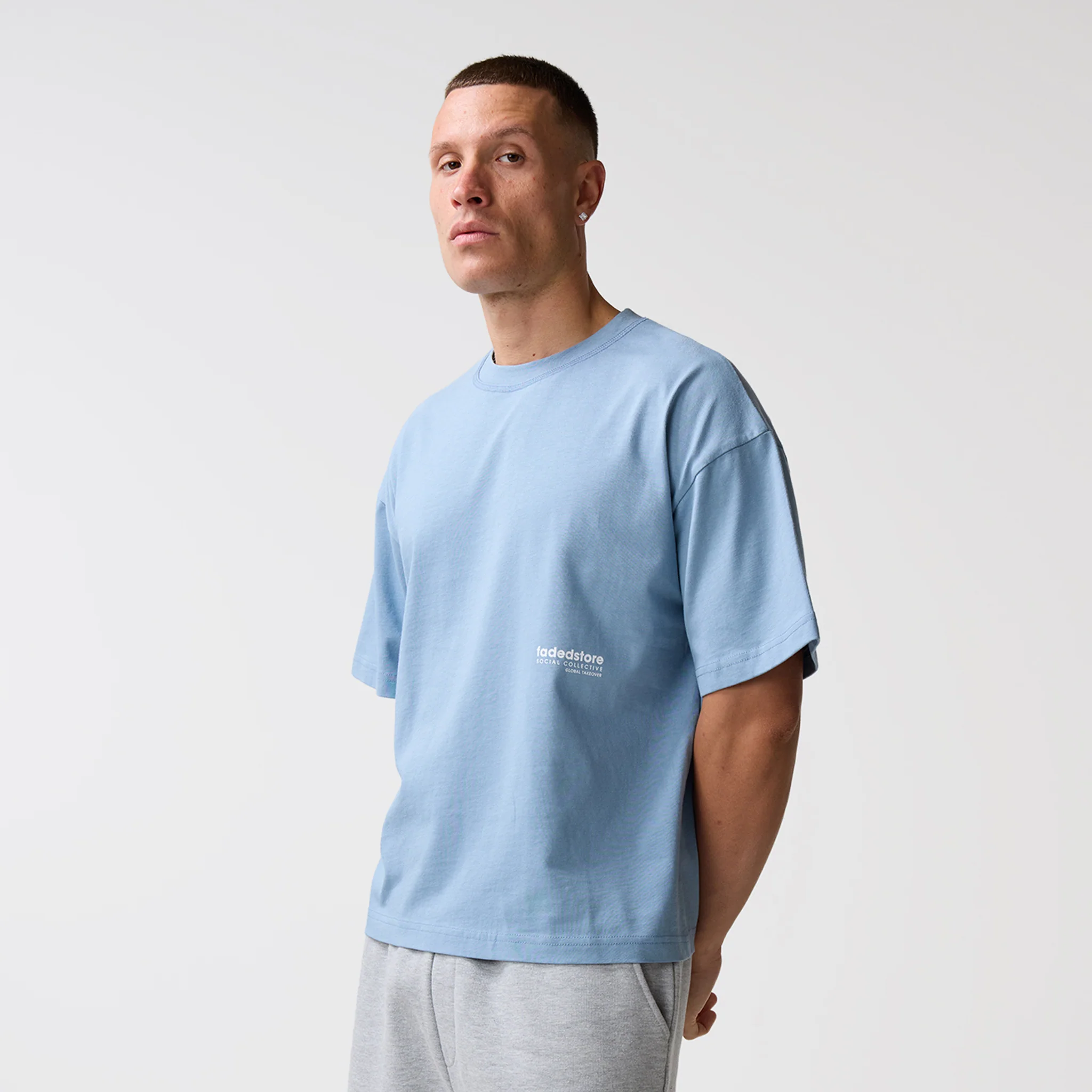 Global T-Shirt | Slate Grey - Image 7