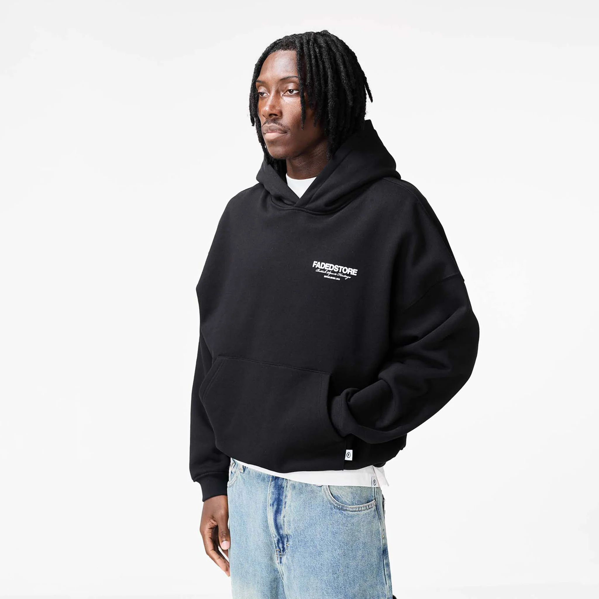 Heritage Hoodie | Black - Image 10