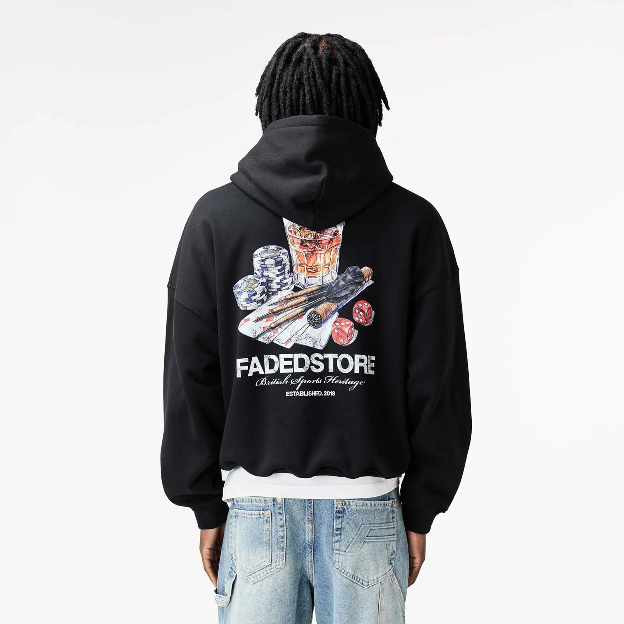 Heritage Hoodie | Black - Image 3