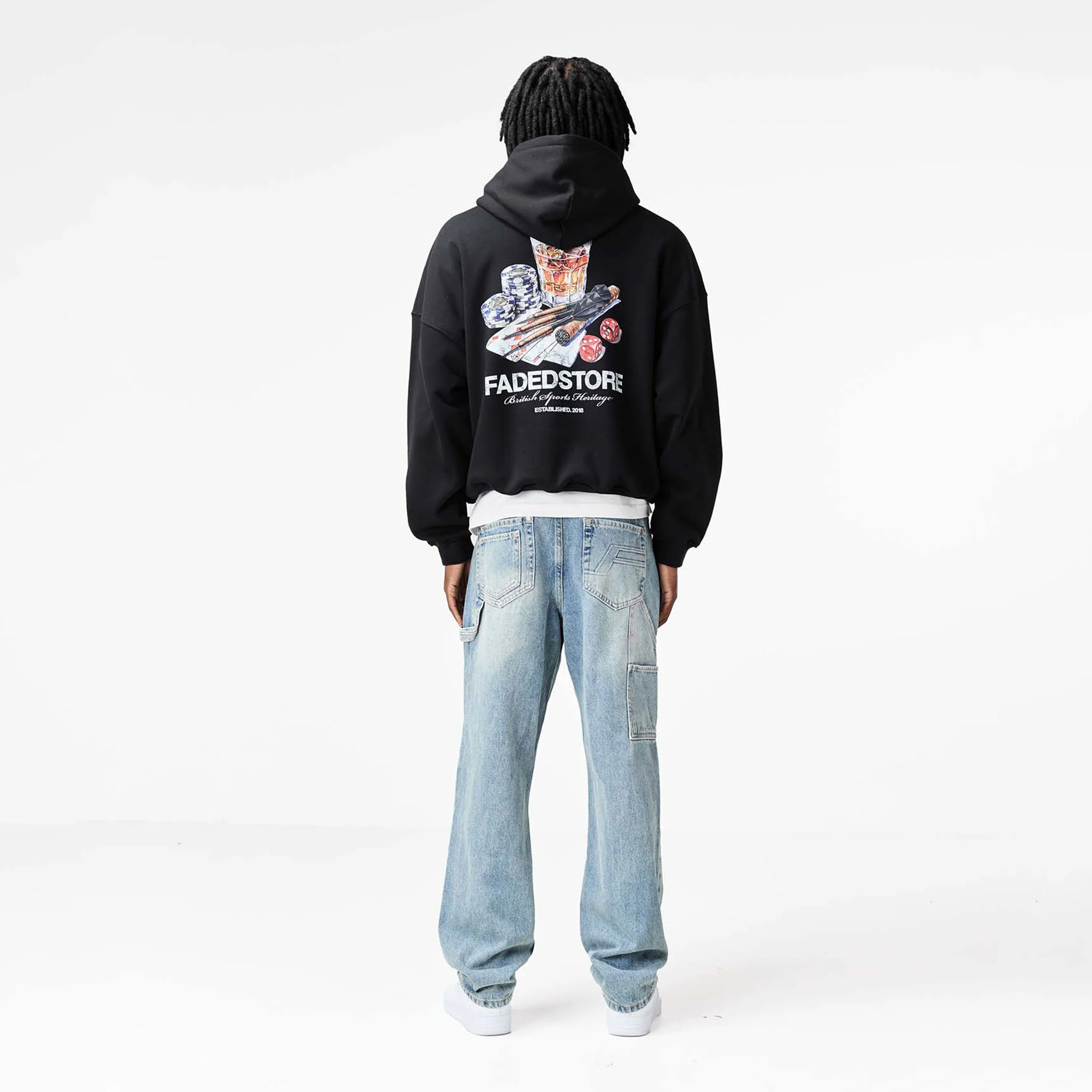 Heritage Hoodie | Black - Image 5