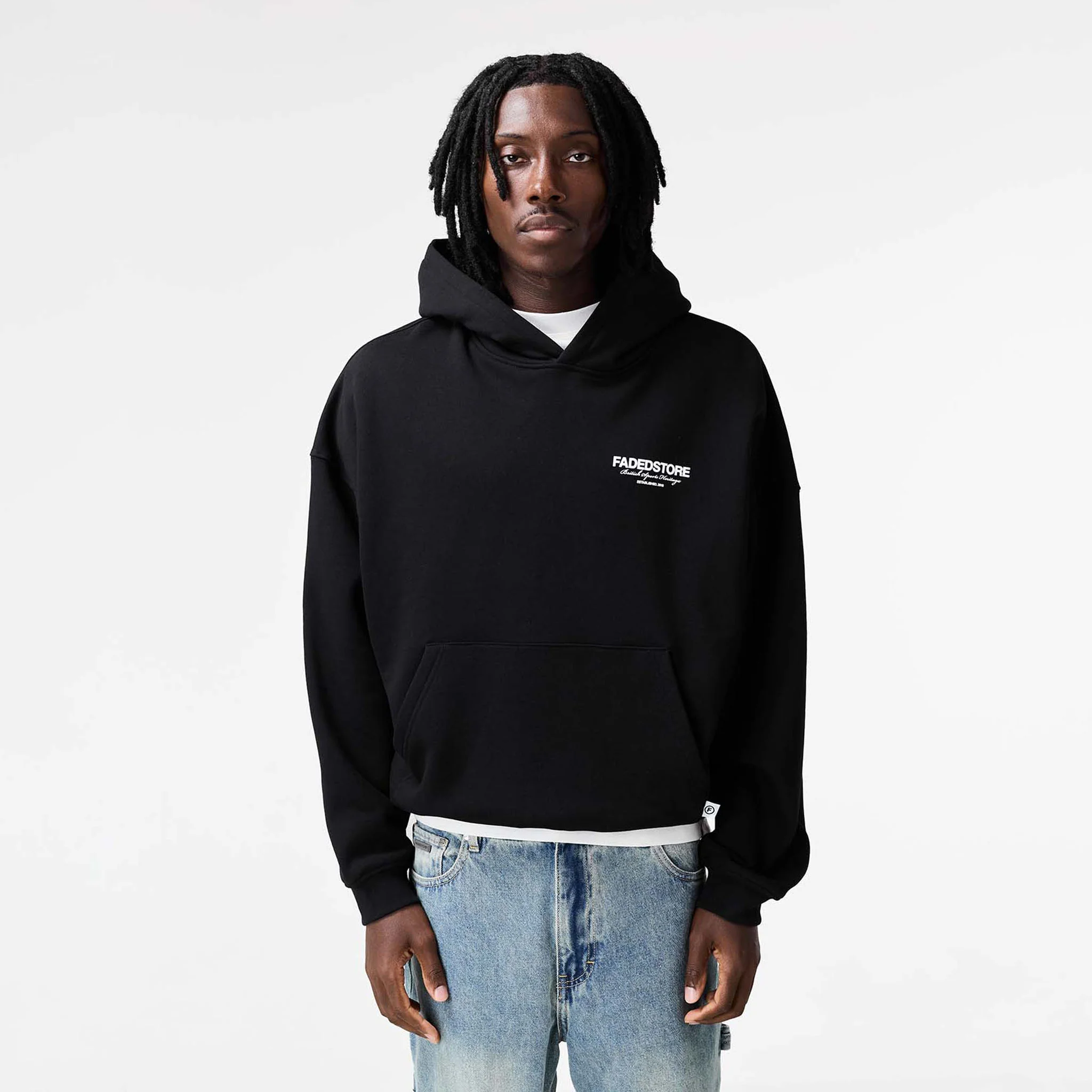 Heritage Hoodie | Black - Image 6