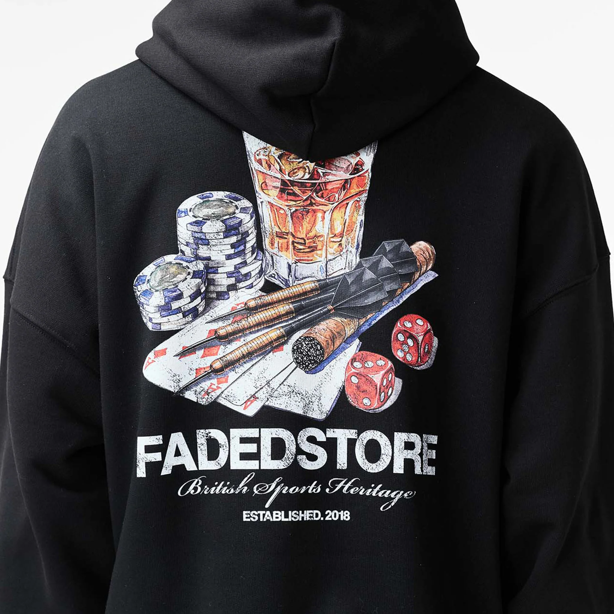 Heritage Hoodie | Black - Image 7