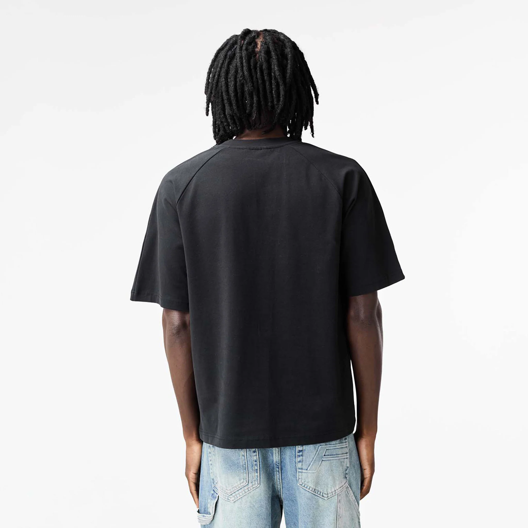 Jersey Football T-Shirt | Washed Black - Image 8
