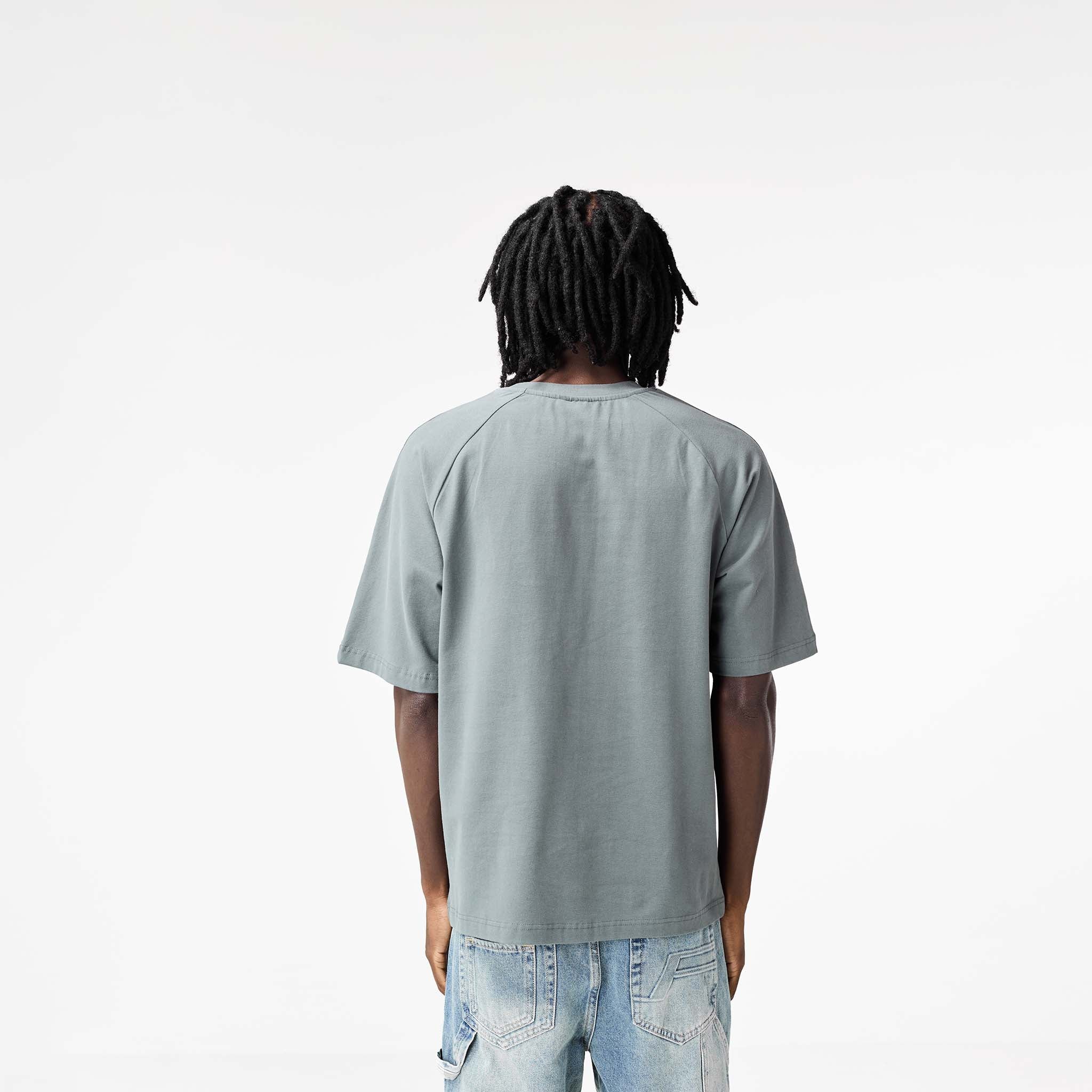 Jersey Football T-Shirt | Mid Grey - Image 7