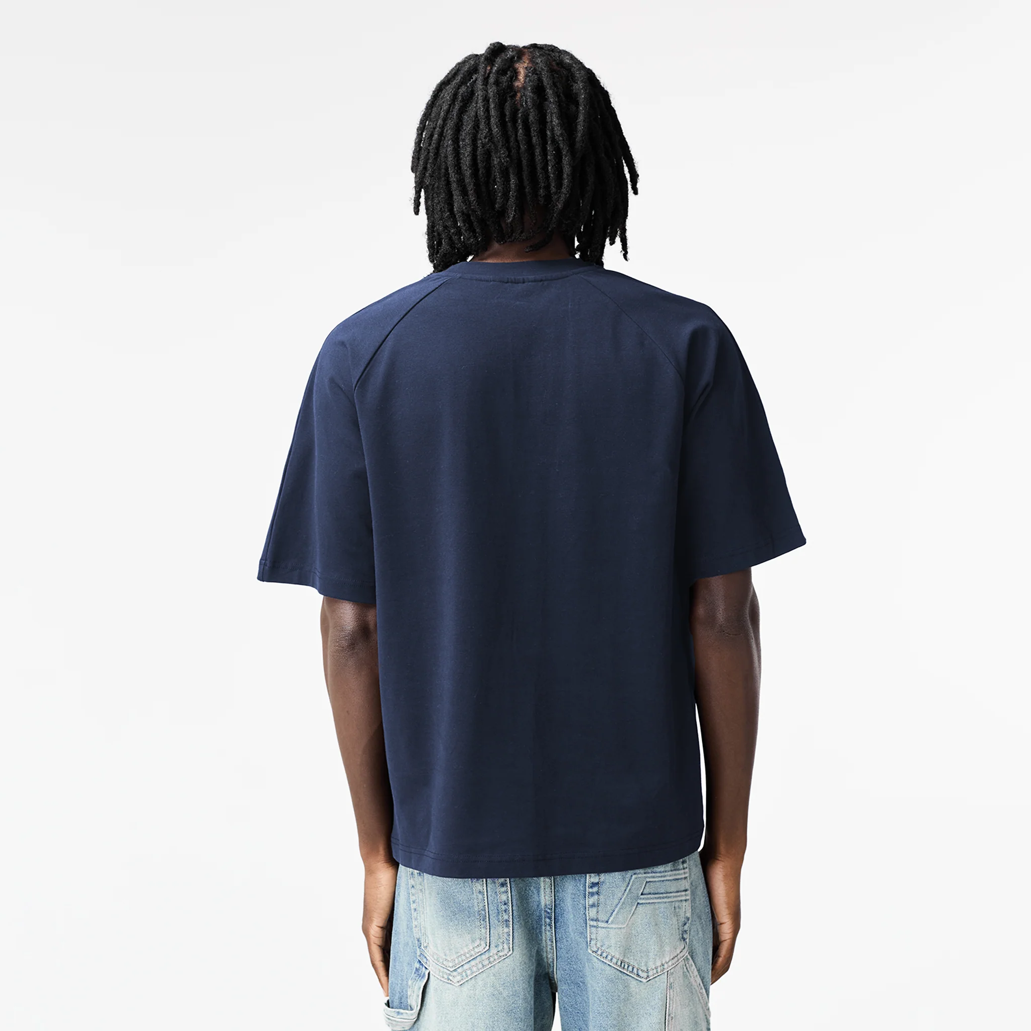 Jersey Football T-Shirt | Navy - Image 8