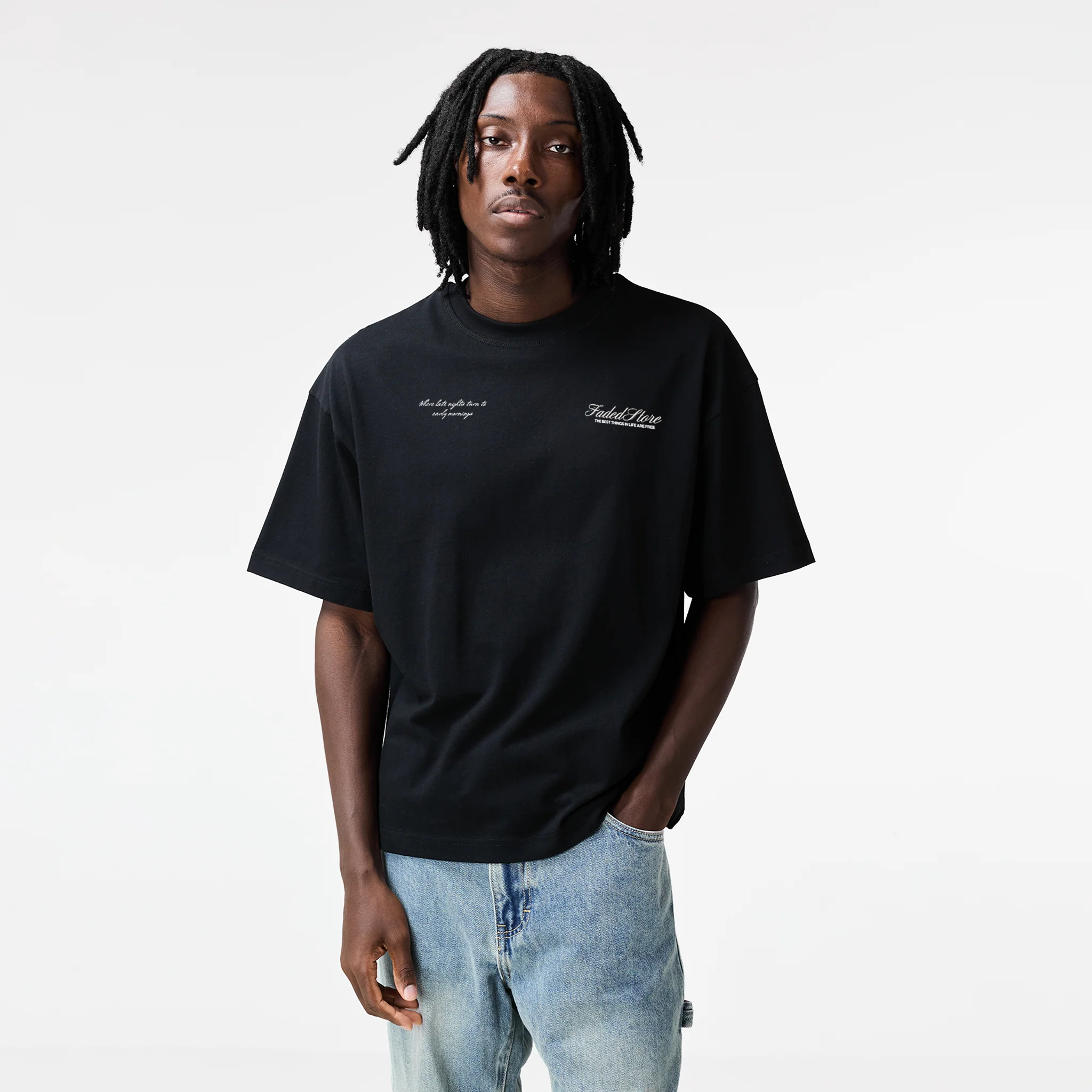 Late Nights T-Shirt | Black - Image 3