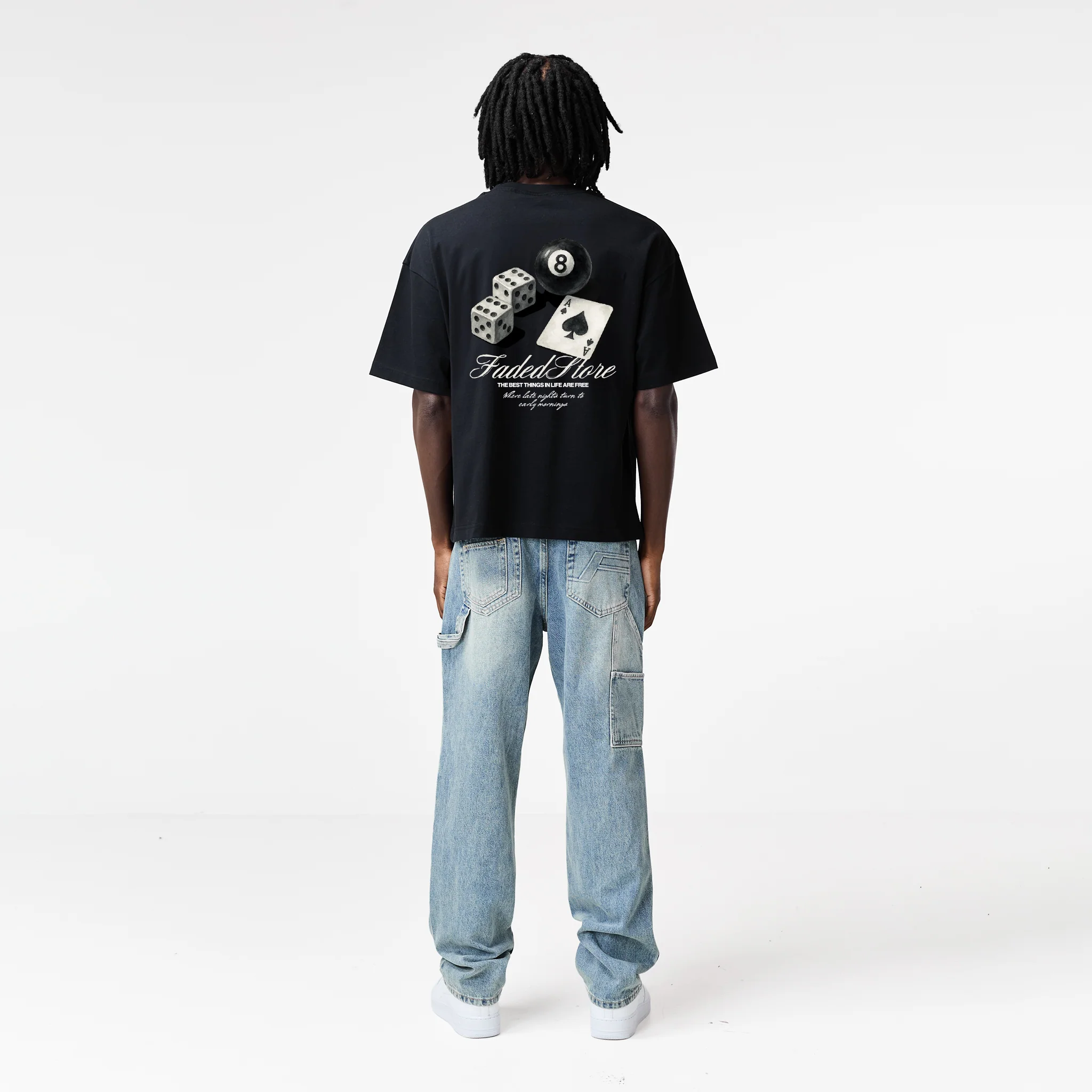 Late Nights T-Shirt | Black - Image 4
