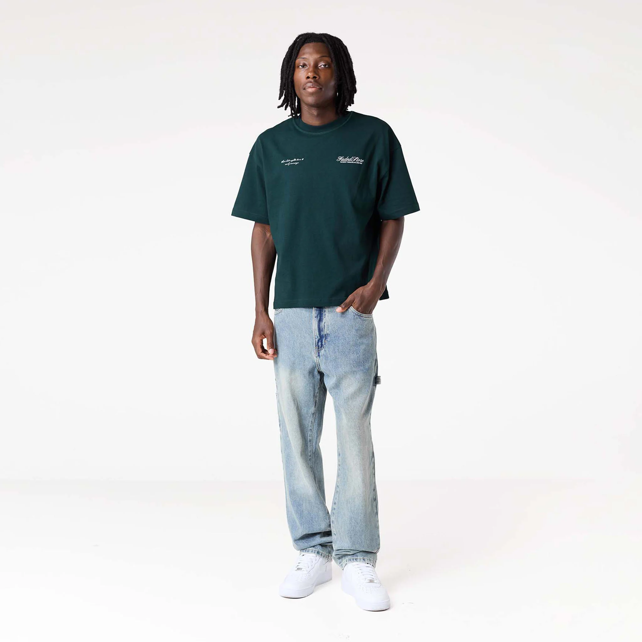 Late Nights T-Shirt | Forest Green - Image 4